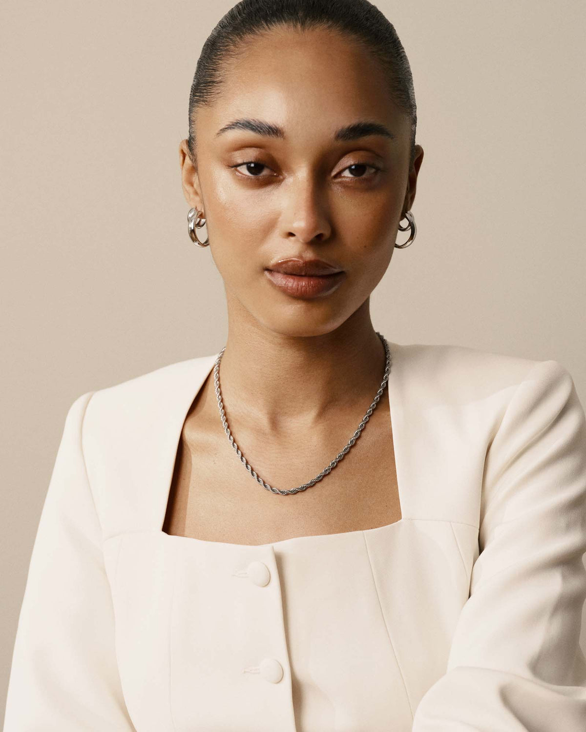 Bold Rope Chain Necklace
