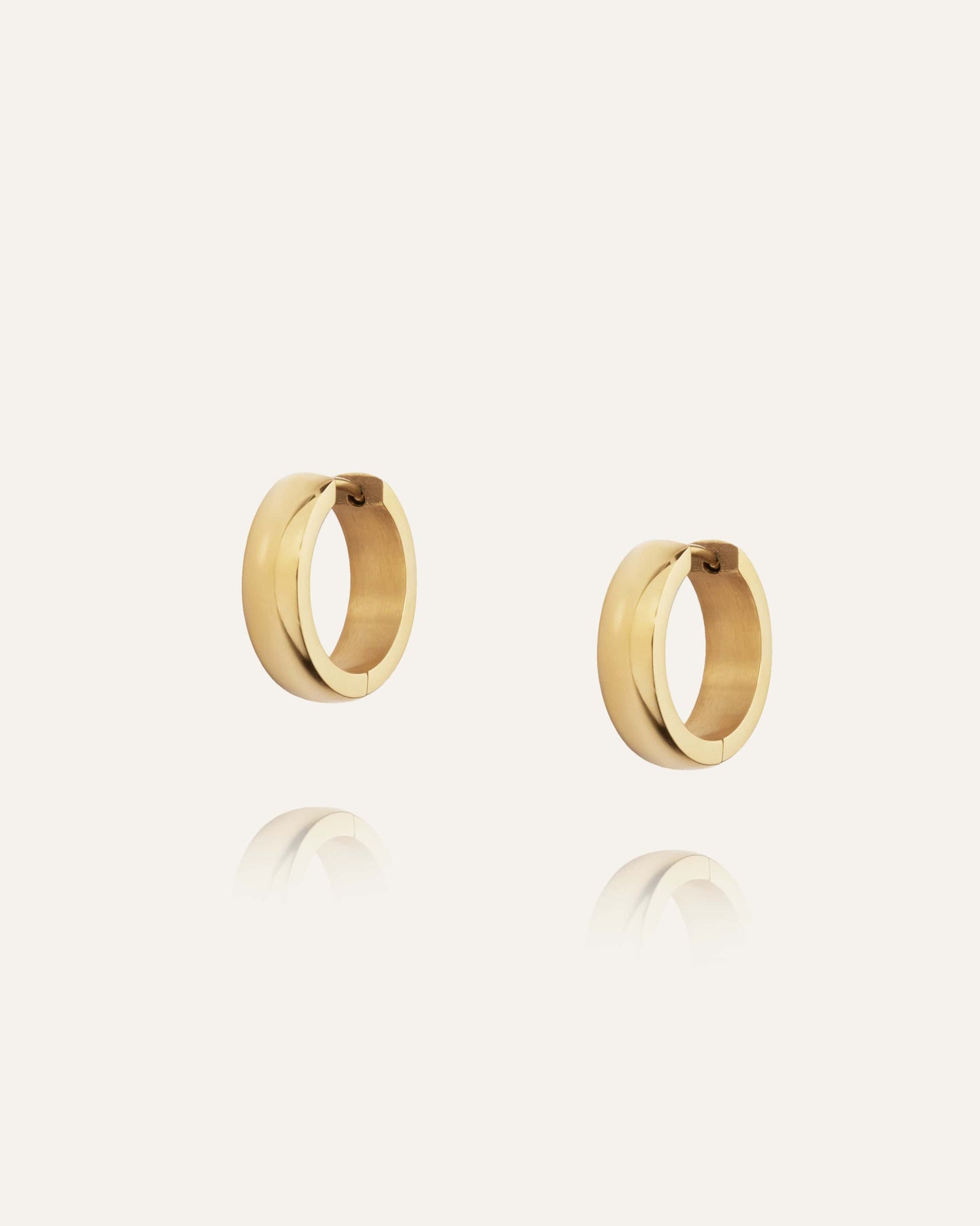 Chunky Gold Hoops