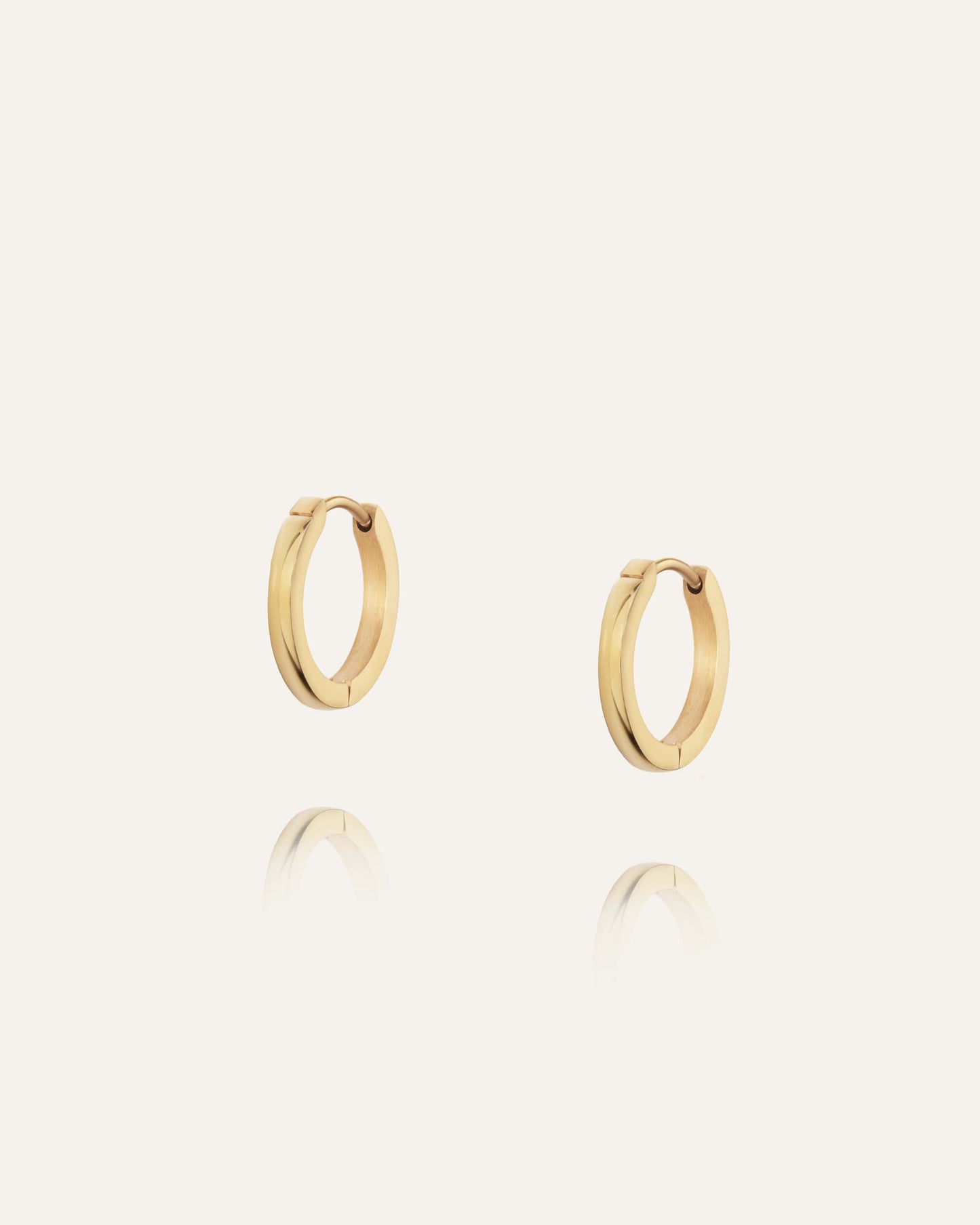 Classic Gold Hoops