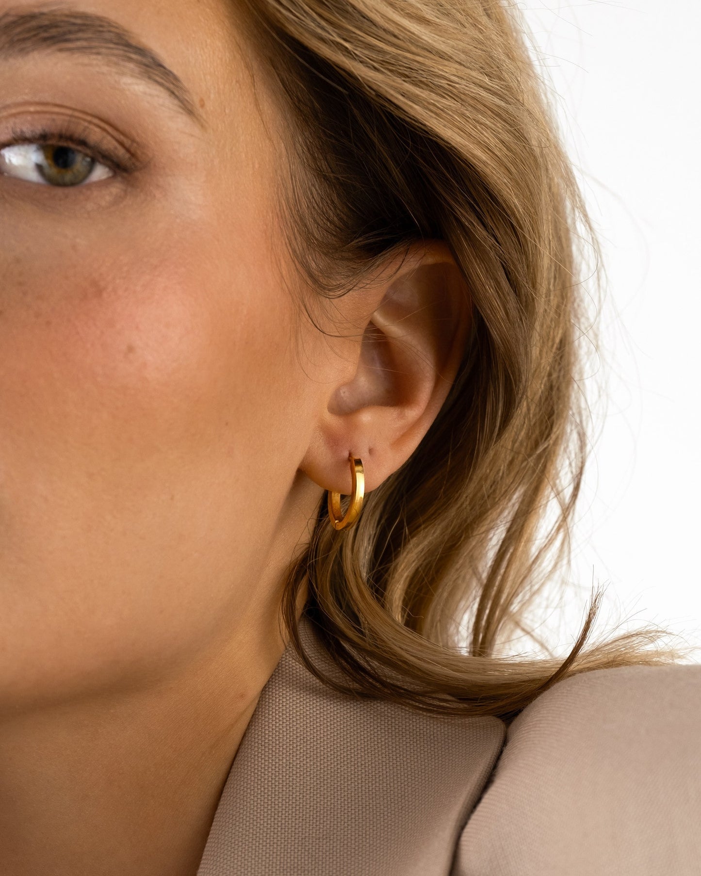 Classic Gold Hoops