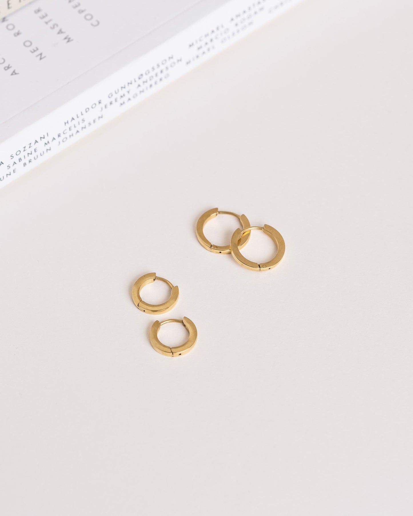 Classic Gold Hoops