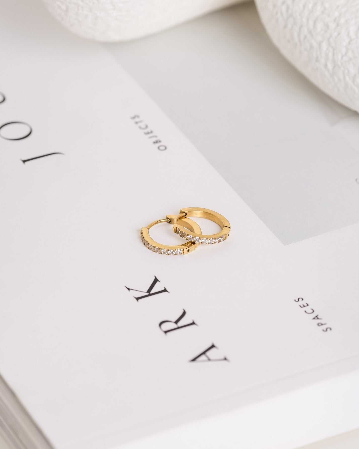 Shiny Gold Hoops Small