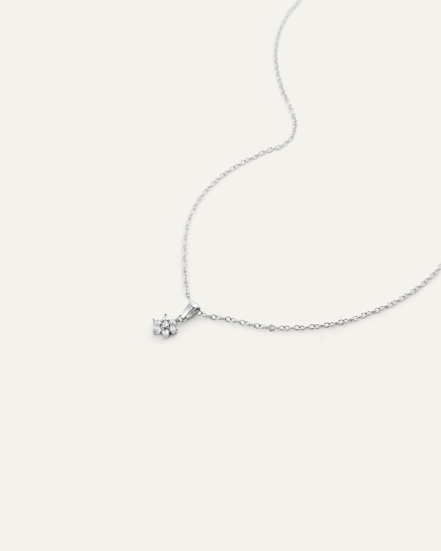 Flora Steel Necklace