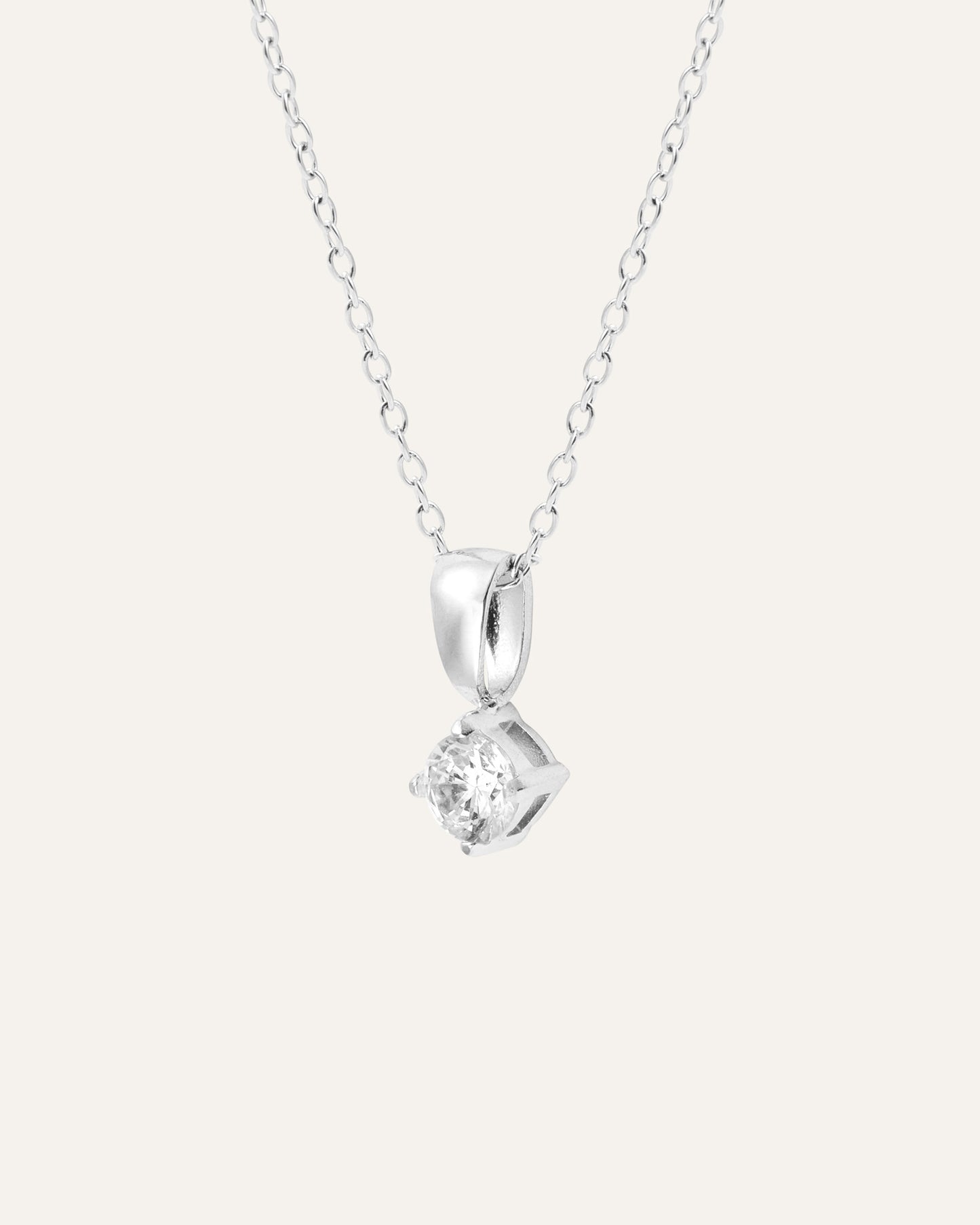 Jolie White Necklace