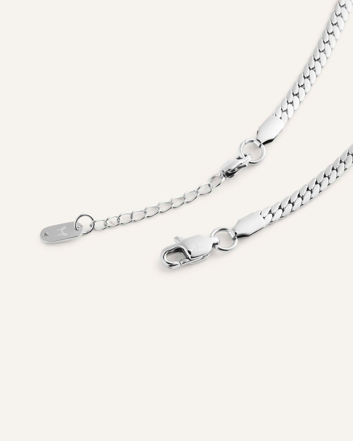 Serpentine Chain Steel Bracelet