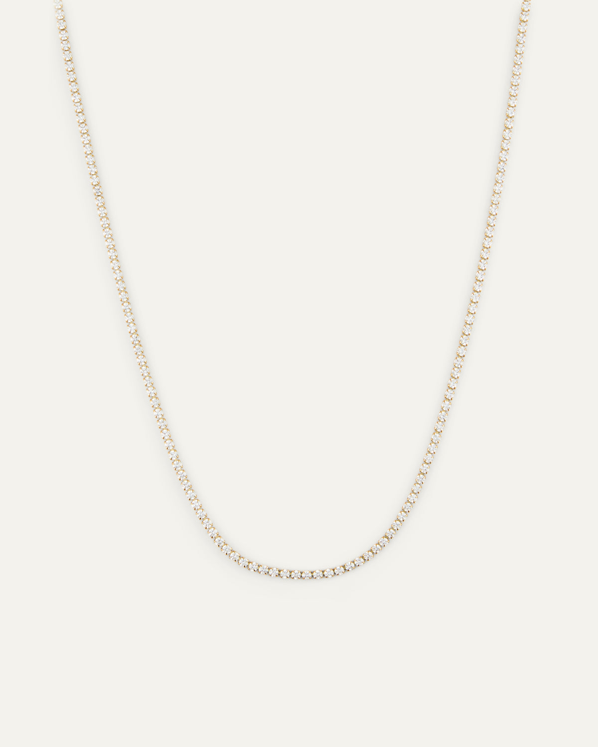 Shiny Tennis Necklace