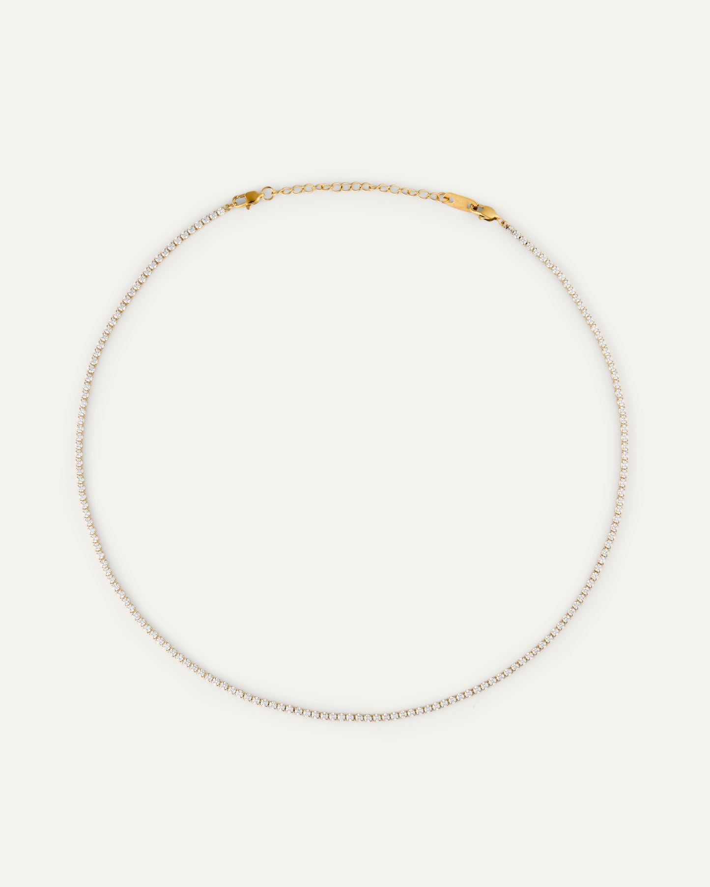 Shiny Tennis Necklace