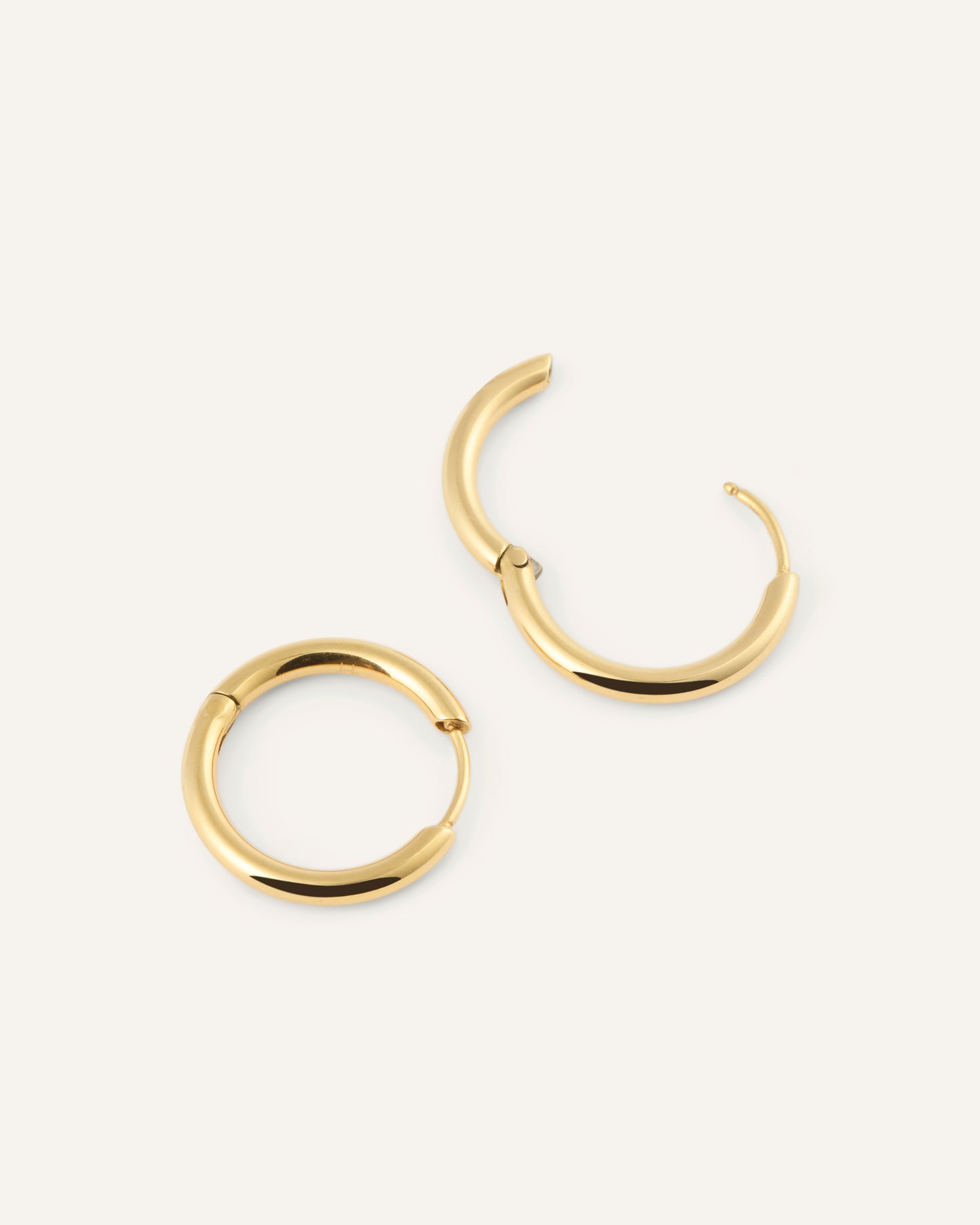 Slim Medium Hoops