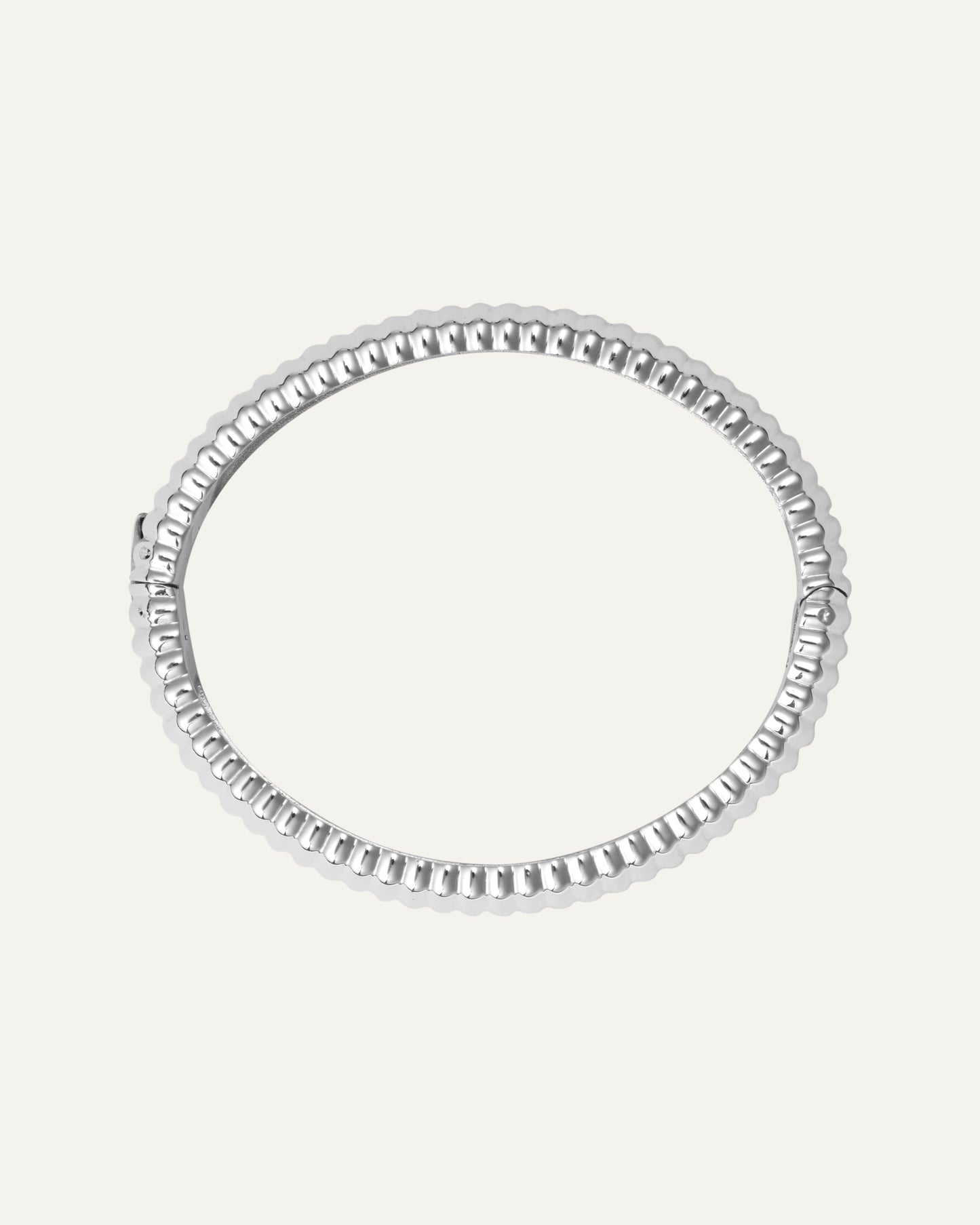 Retro Ribbed Bangle