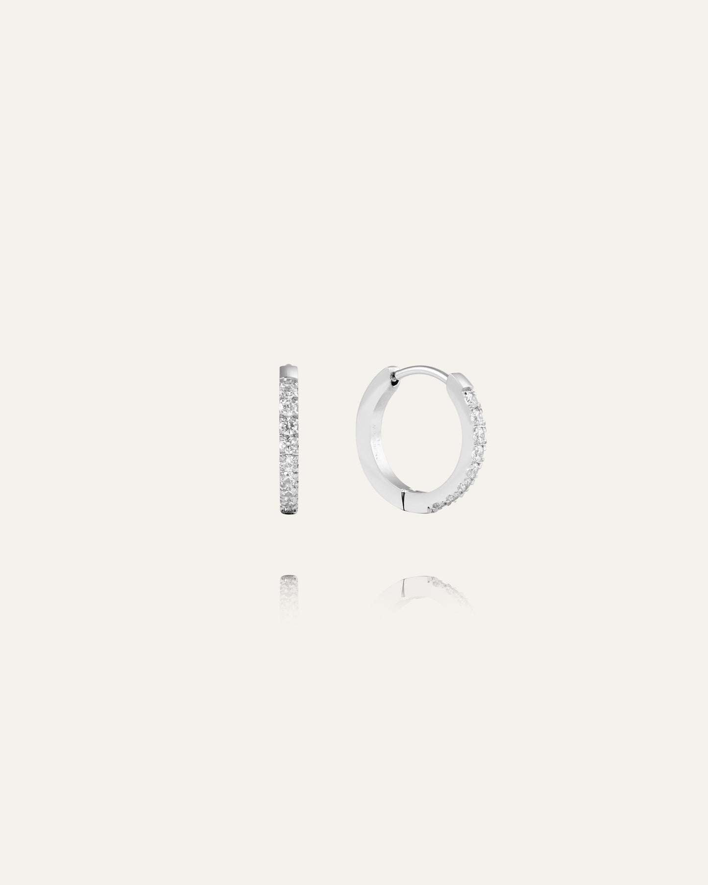 Shiny Hoops Medium