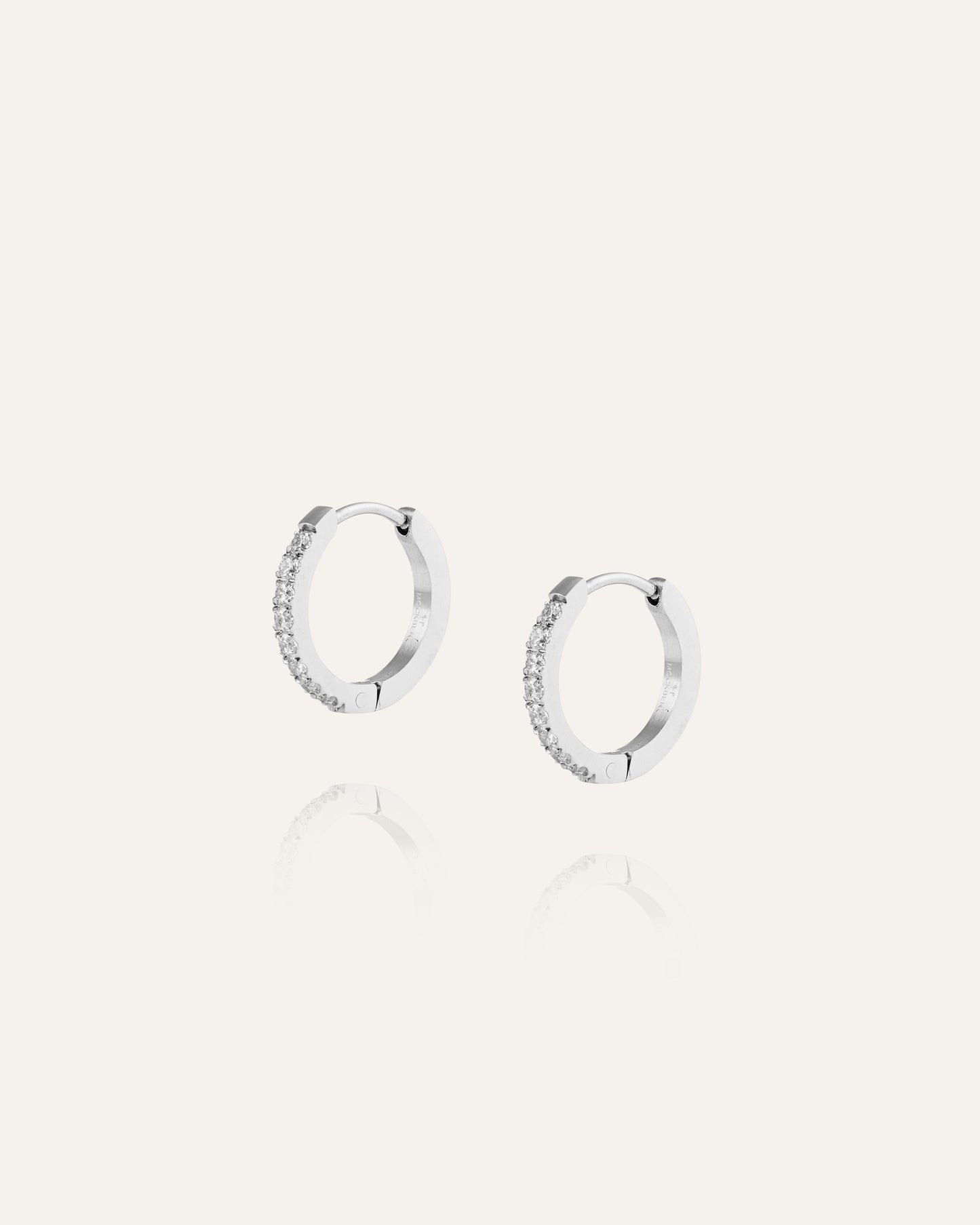 Shiny Hoops Medium