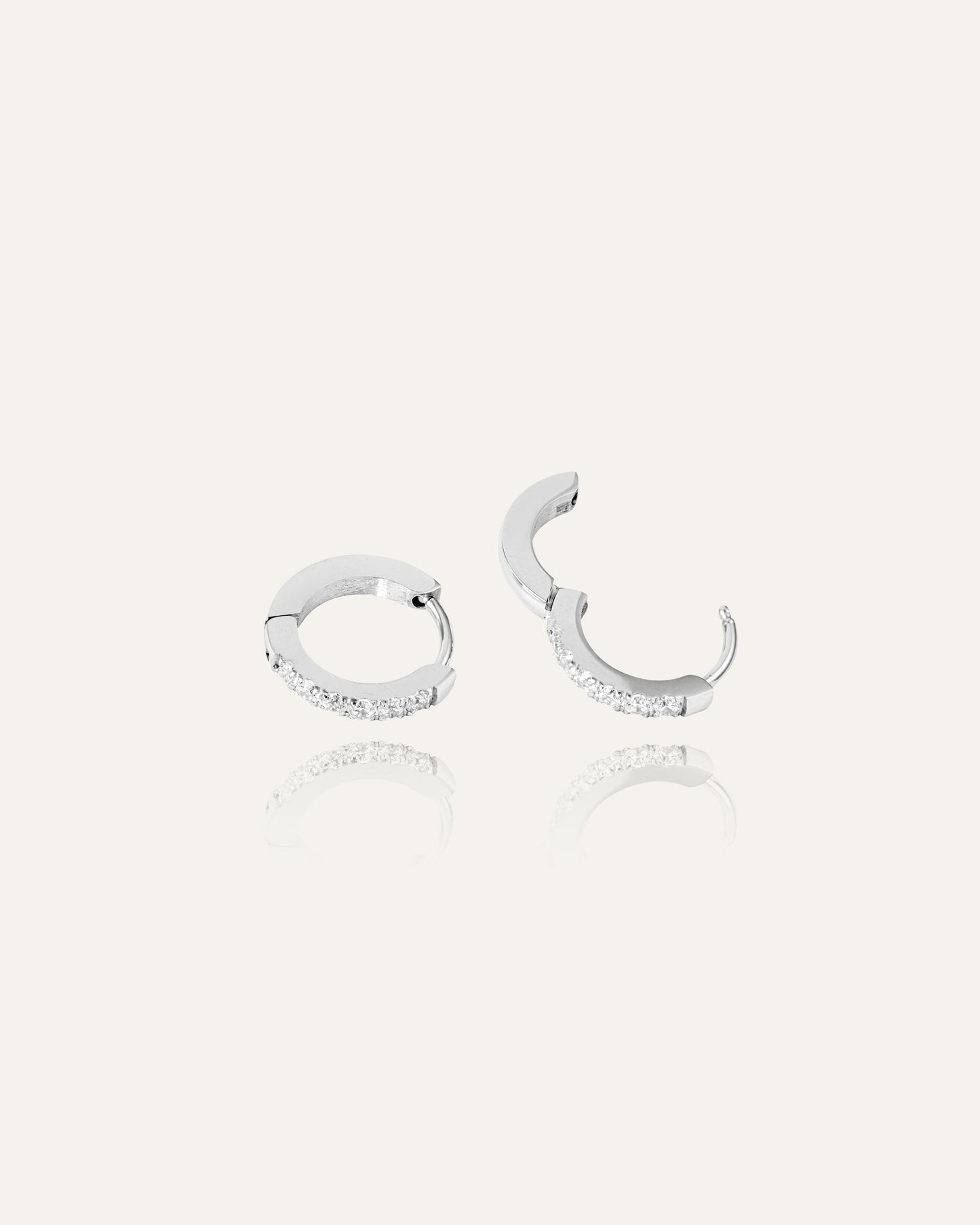 Shiny Hoops Small