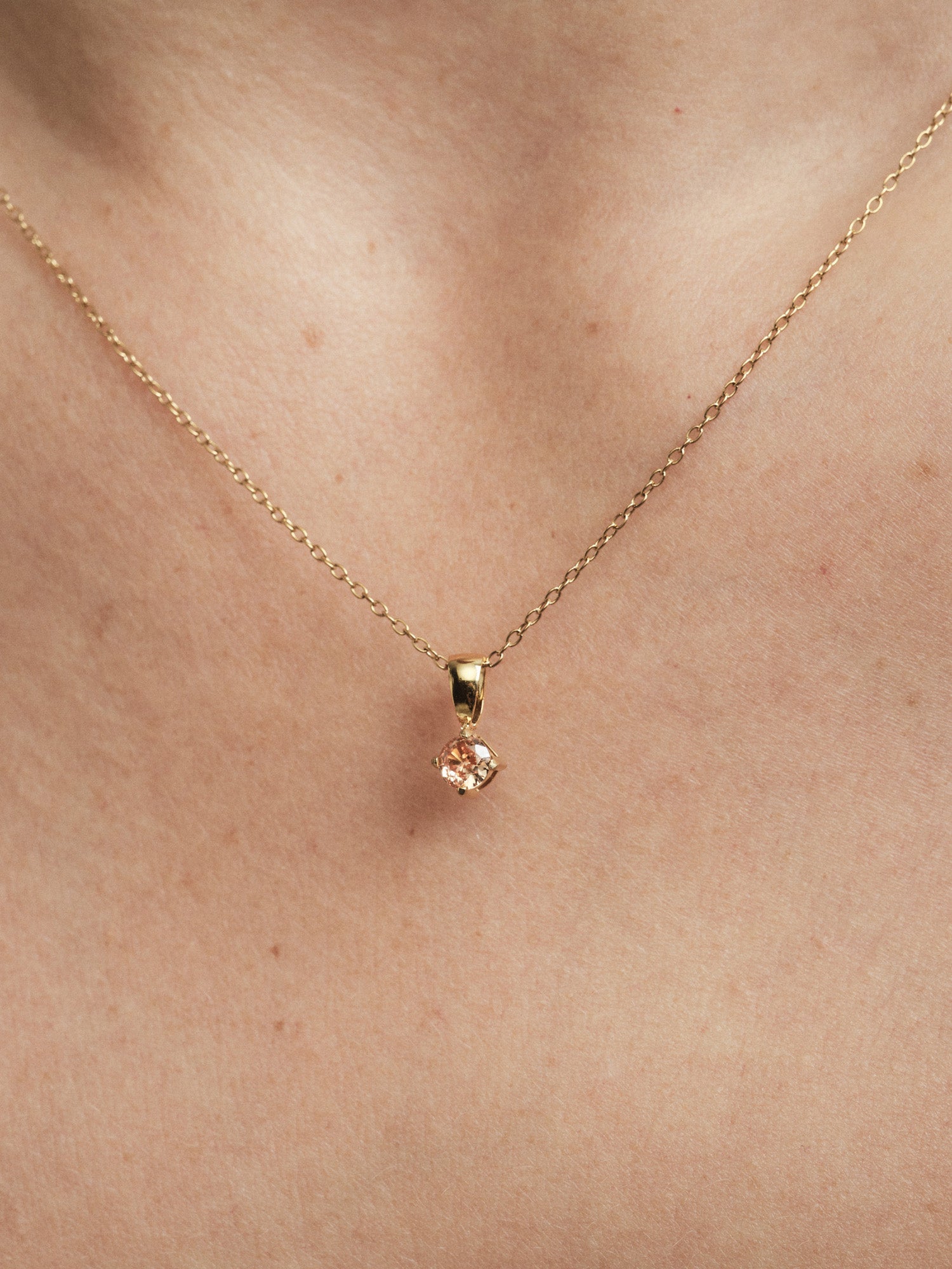 Jolie Champagne Necklace
