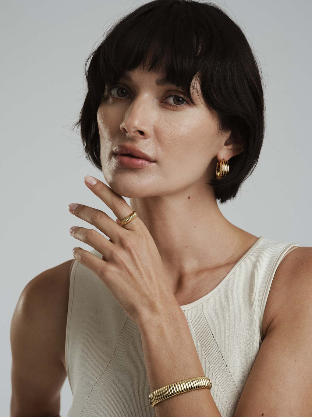 Gerippter Retro-Ring