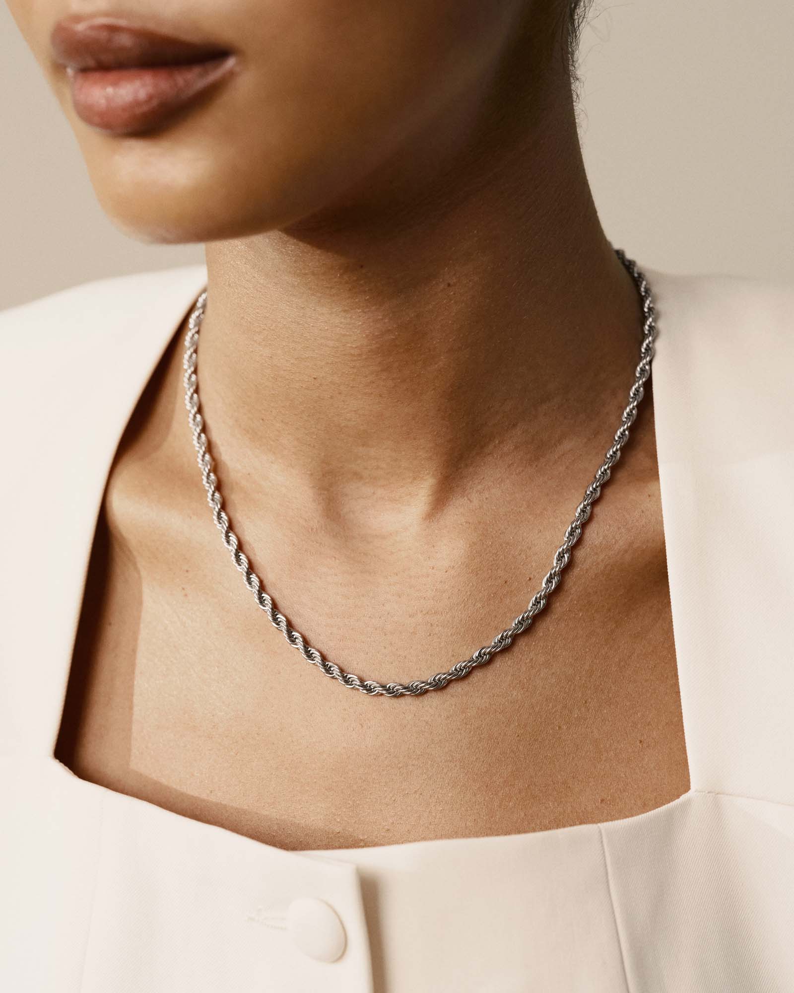 Bold Rope Chain Necklace
