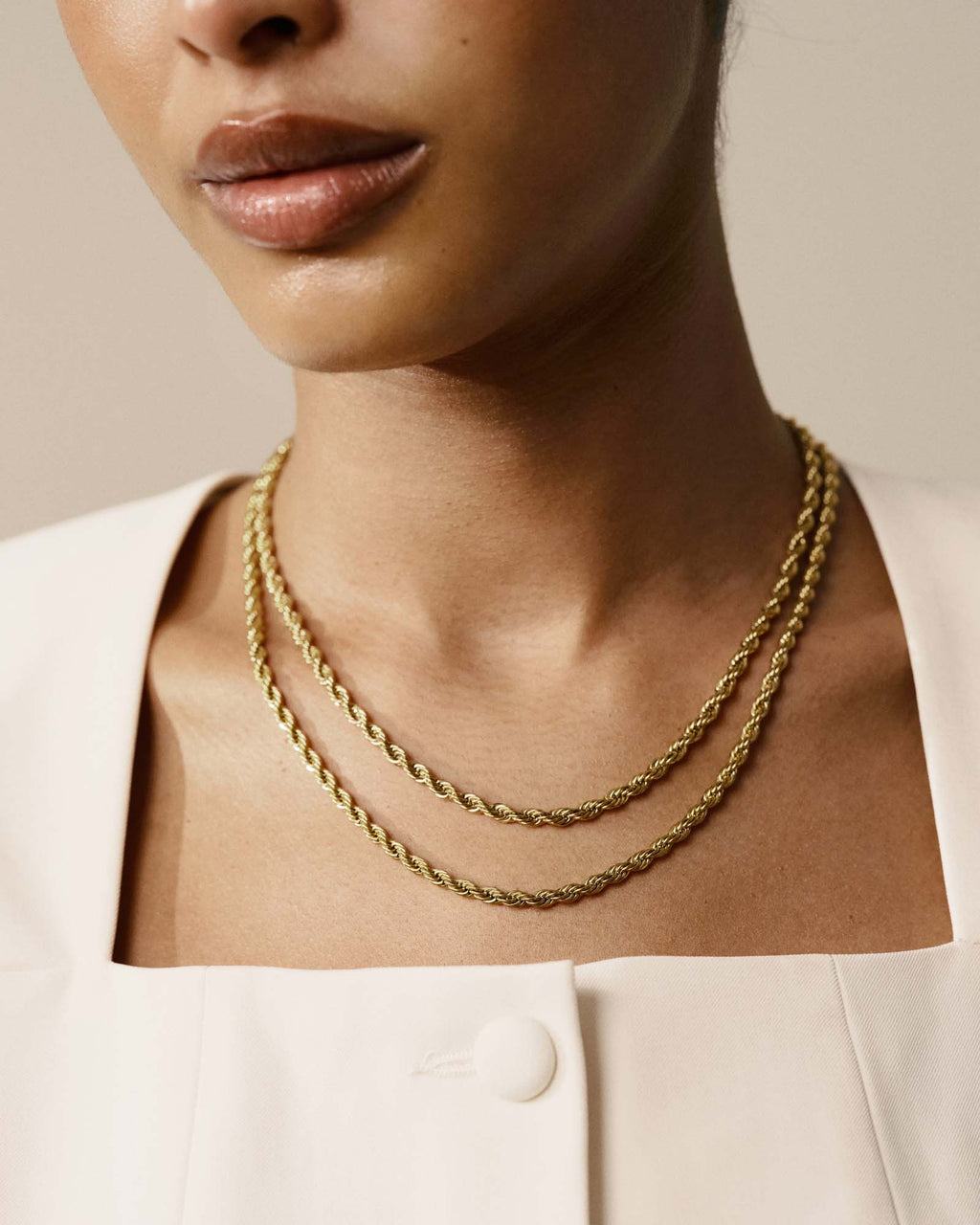 Bold Rope Chain Necklace