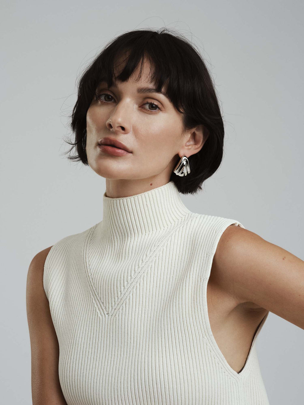 Drop A File Icon Deco Drop Silver Earrings – Mockberg