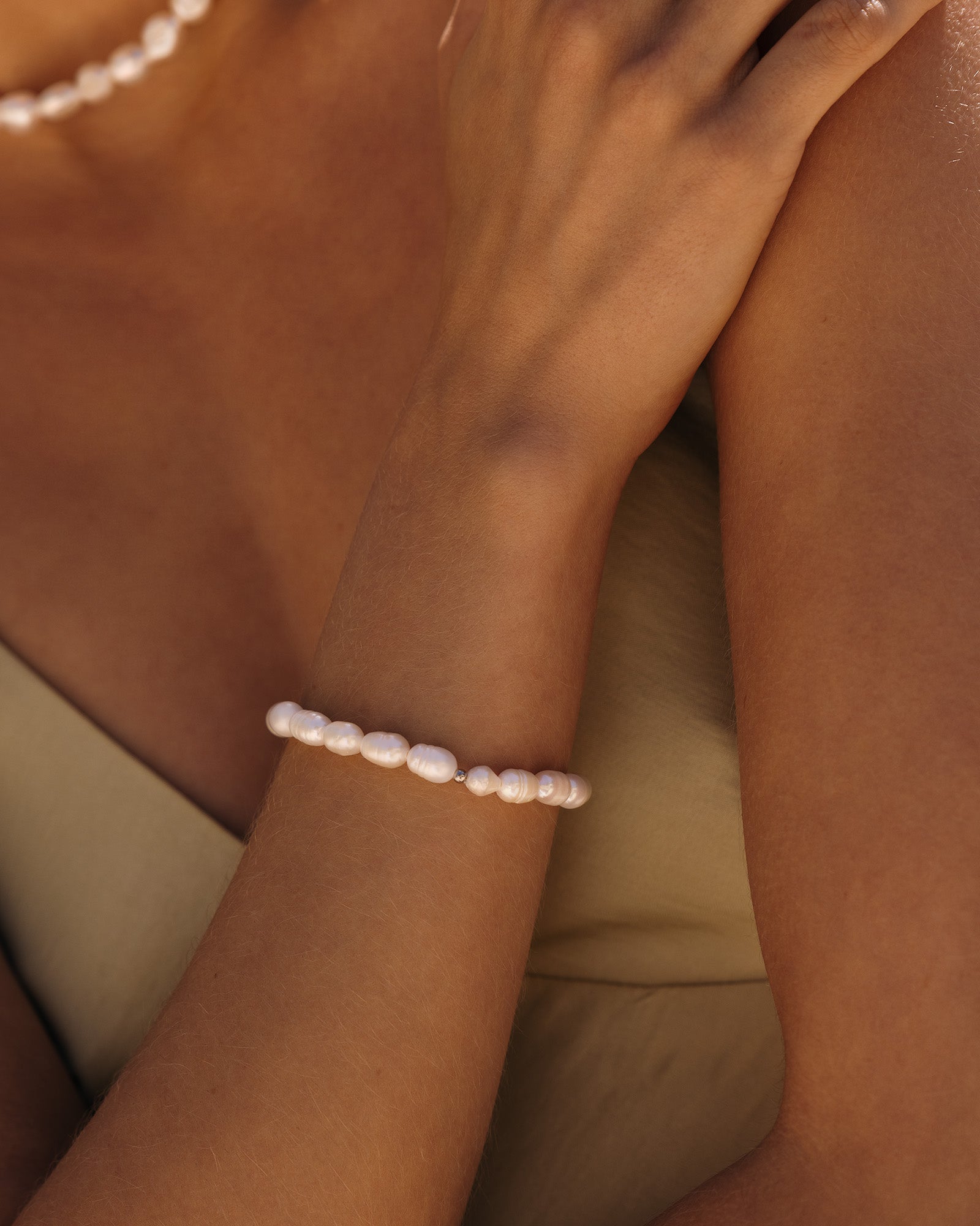 Aura-Perlenarmband