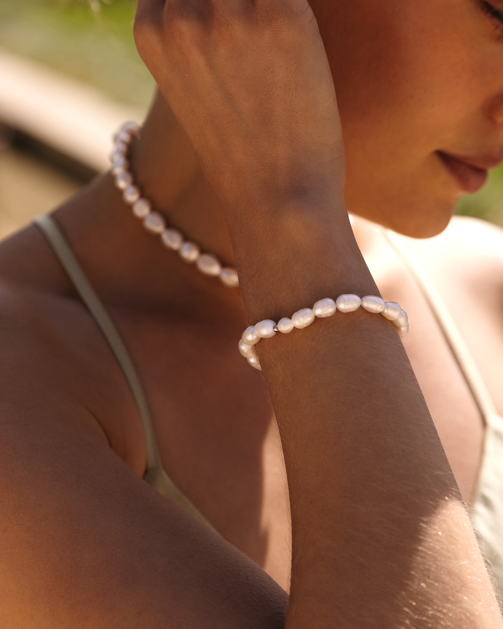 Aura-Perlenarmband