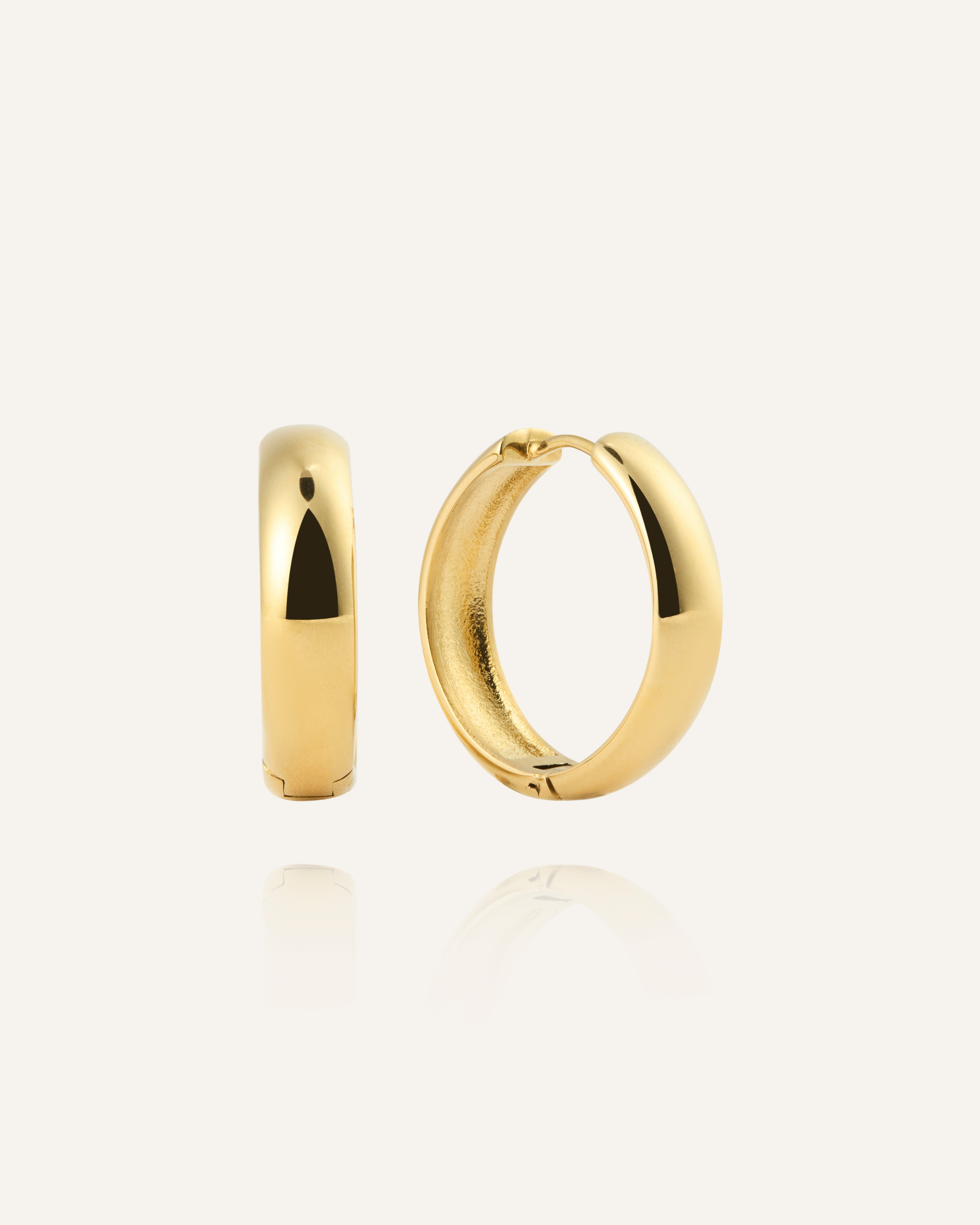 Brave Large Hoops