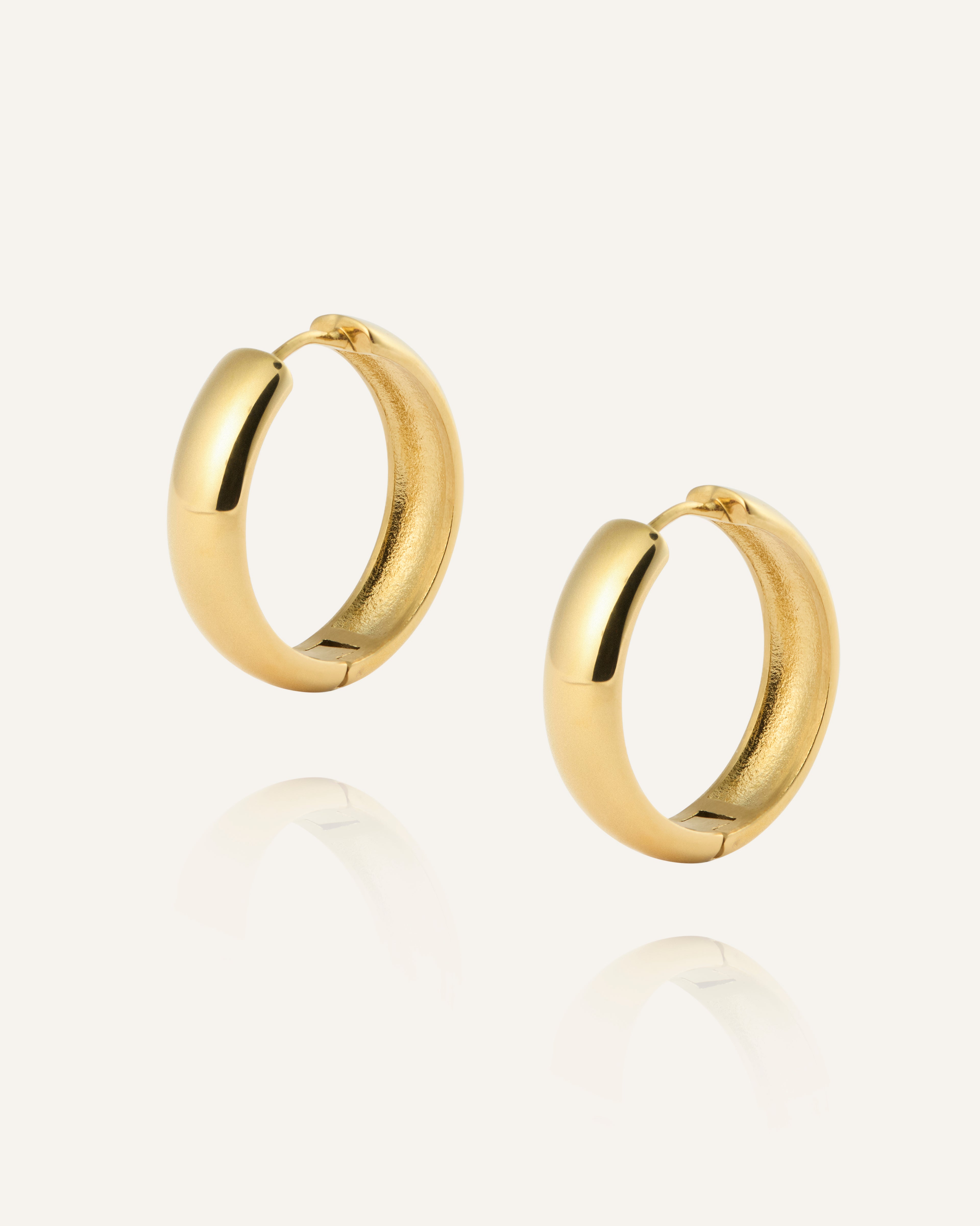 Brave Large Hoops