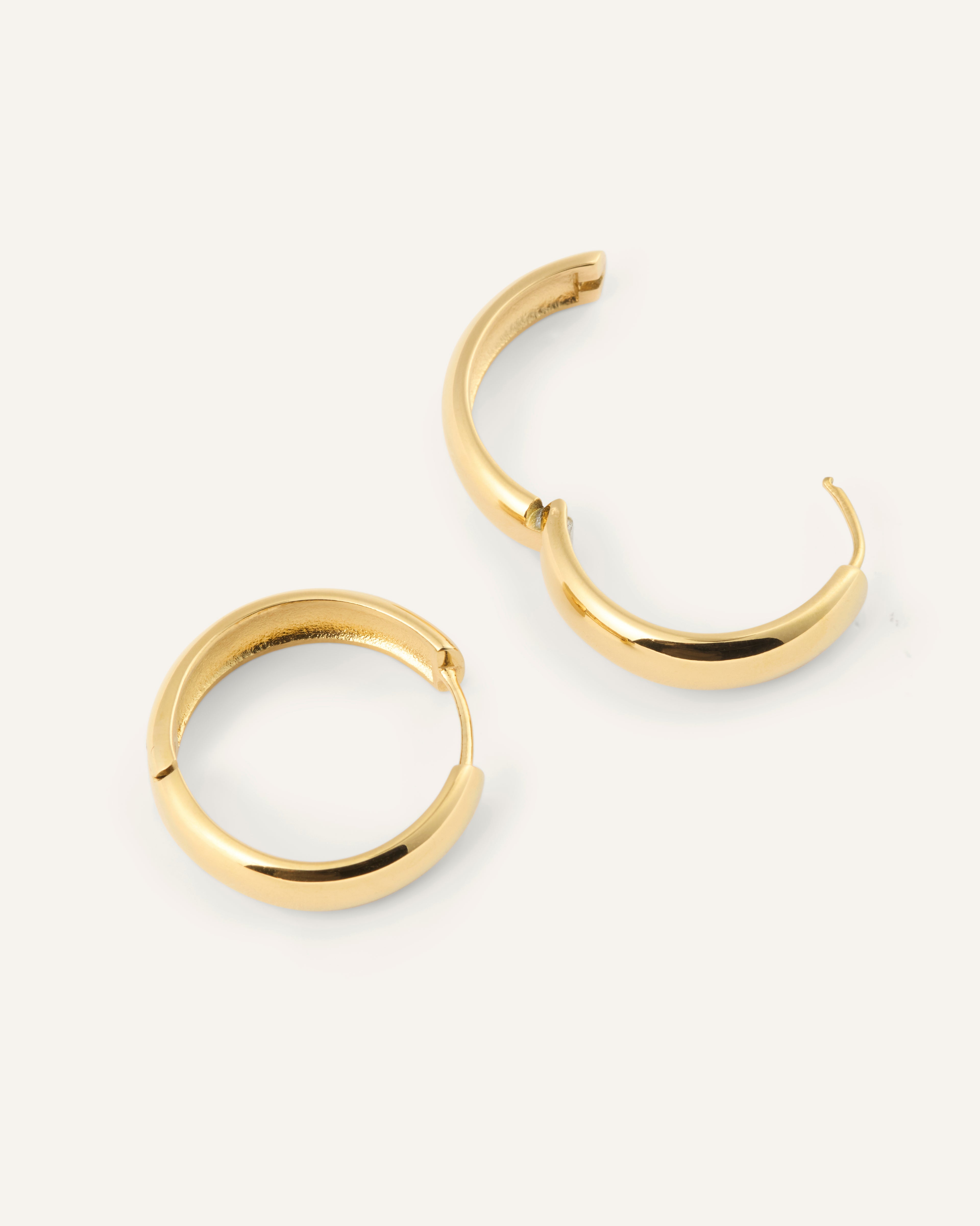 Brave Large Hoops