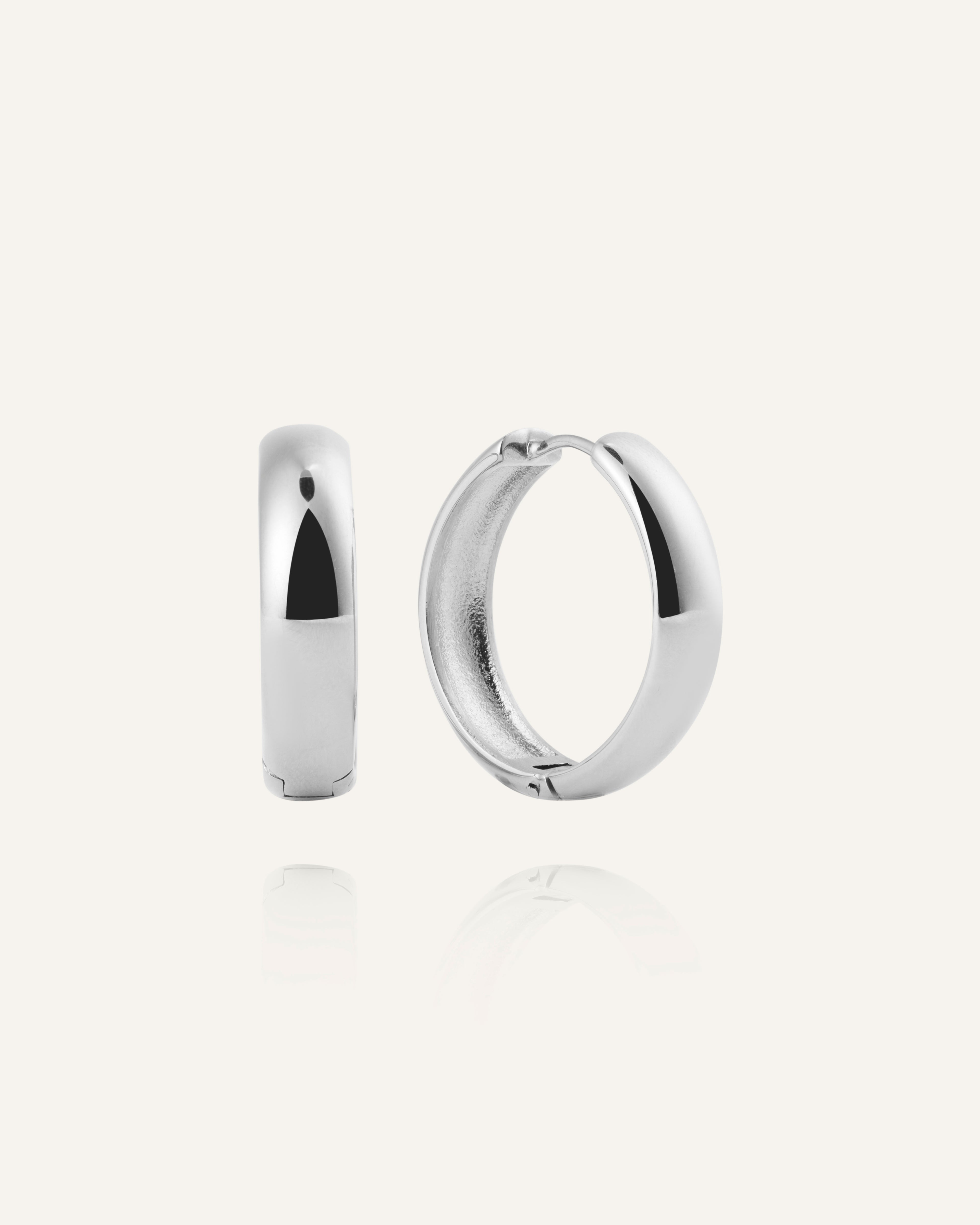 Brave Large Hoops