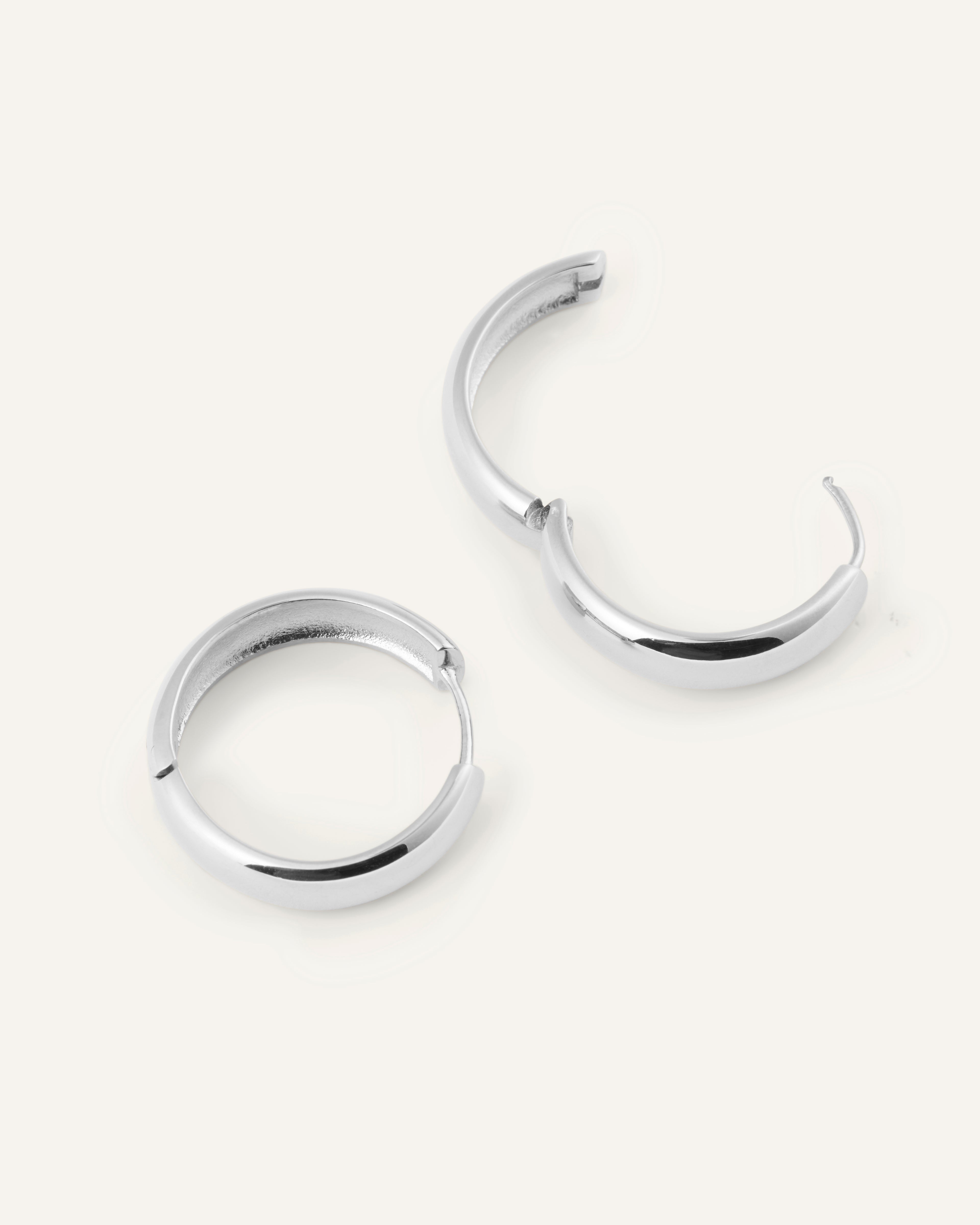 Brave Large Hoops
