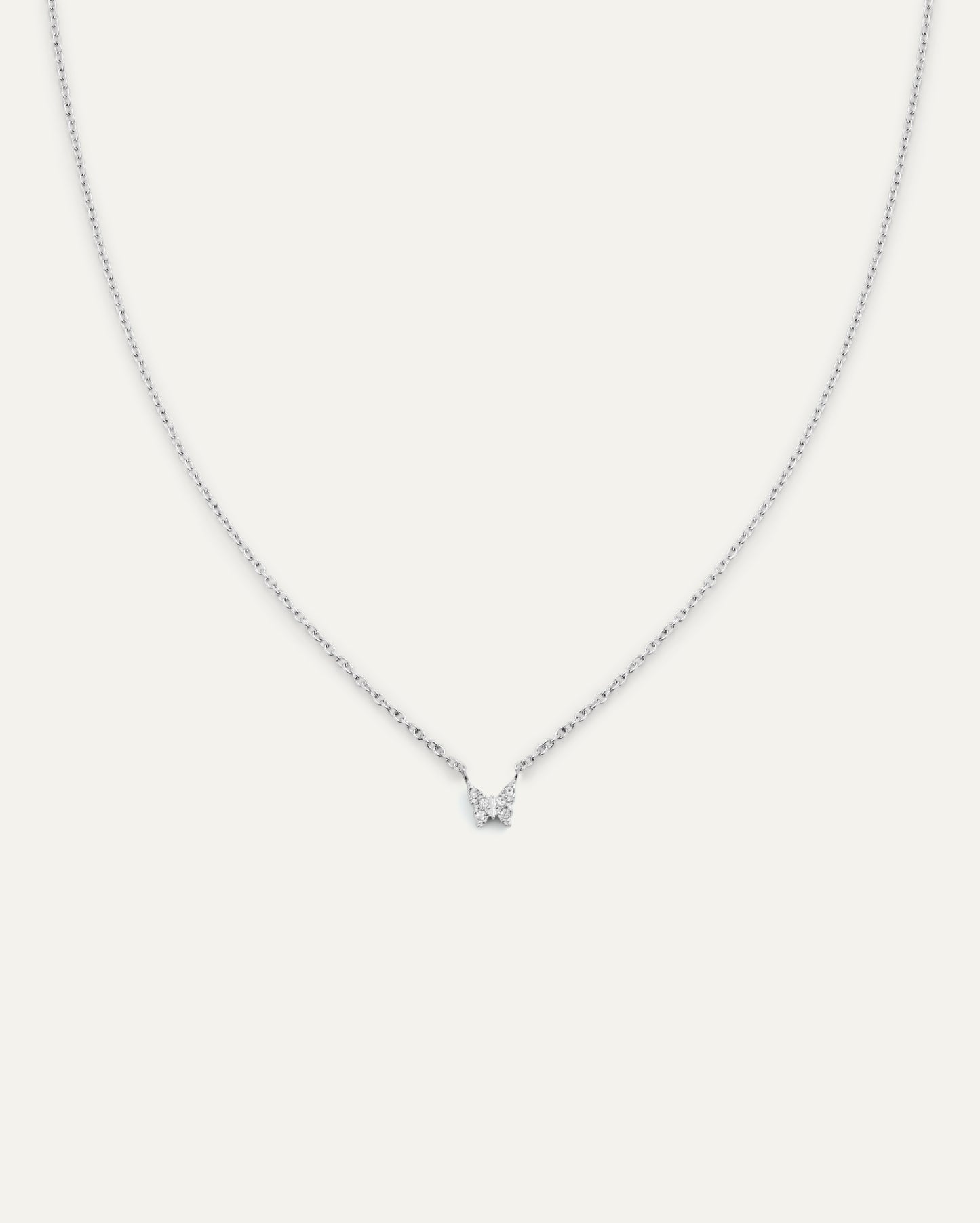 Butterfly Steel Necklace