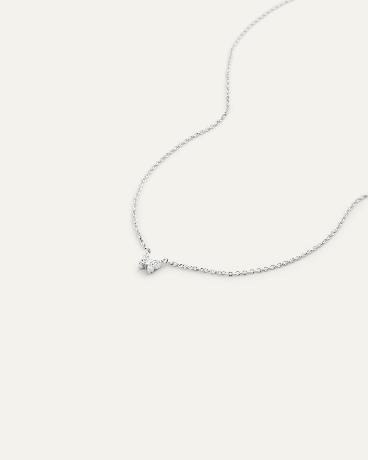 Butterfly Steel Necklace
