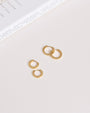 Classic Gold Hoops Small