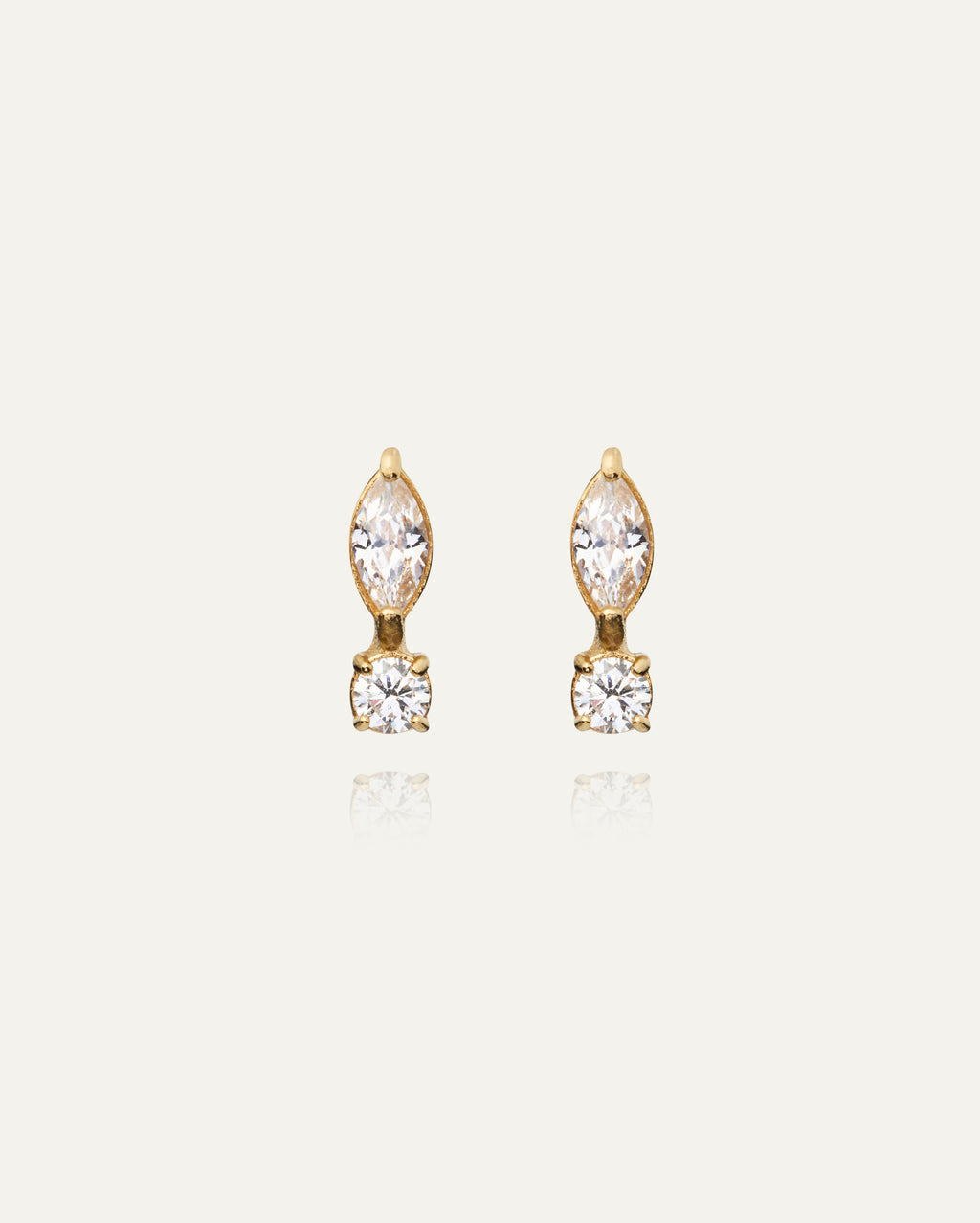 Élise Gold Studs