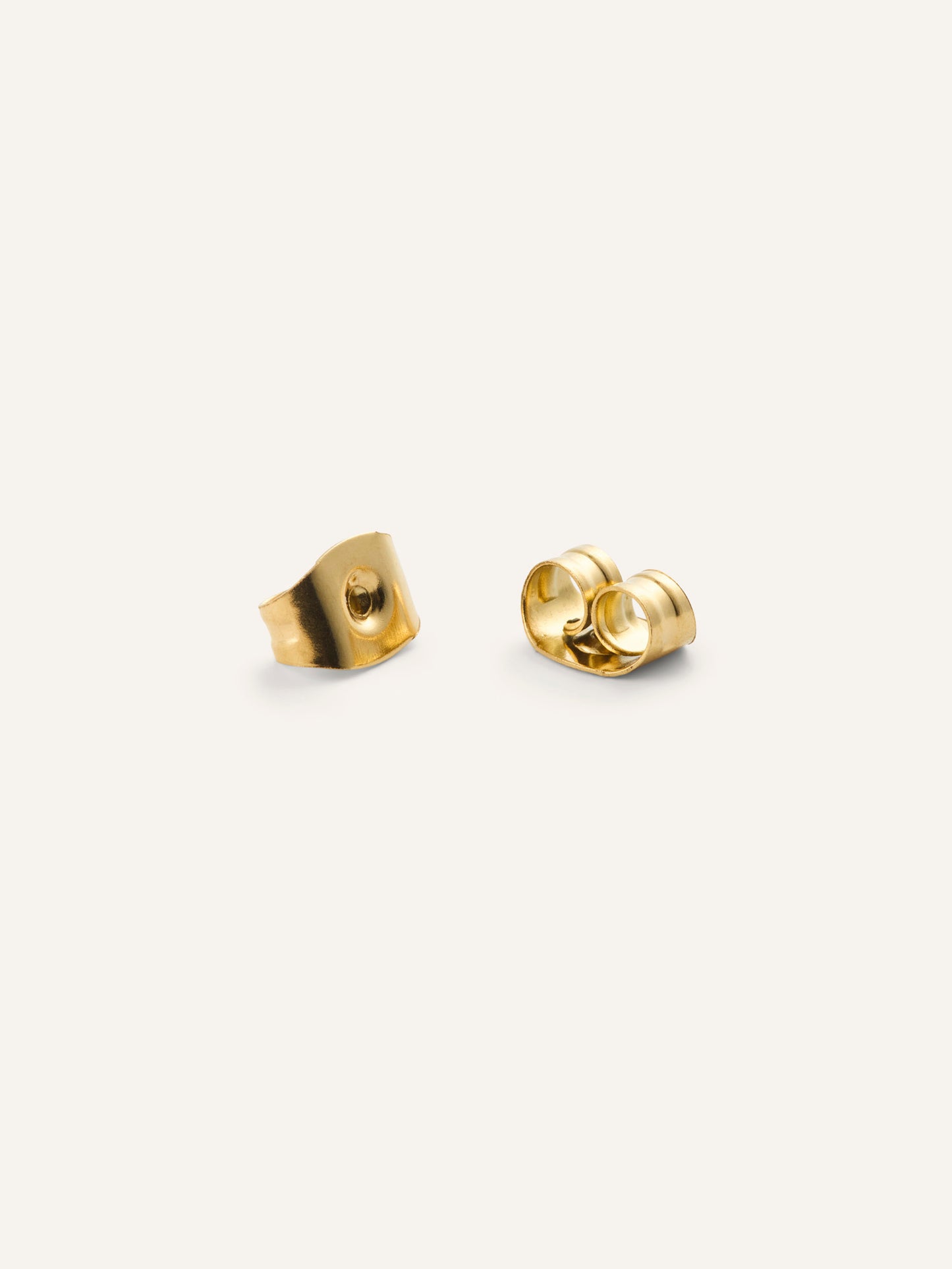 Jolie White Medium Studs