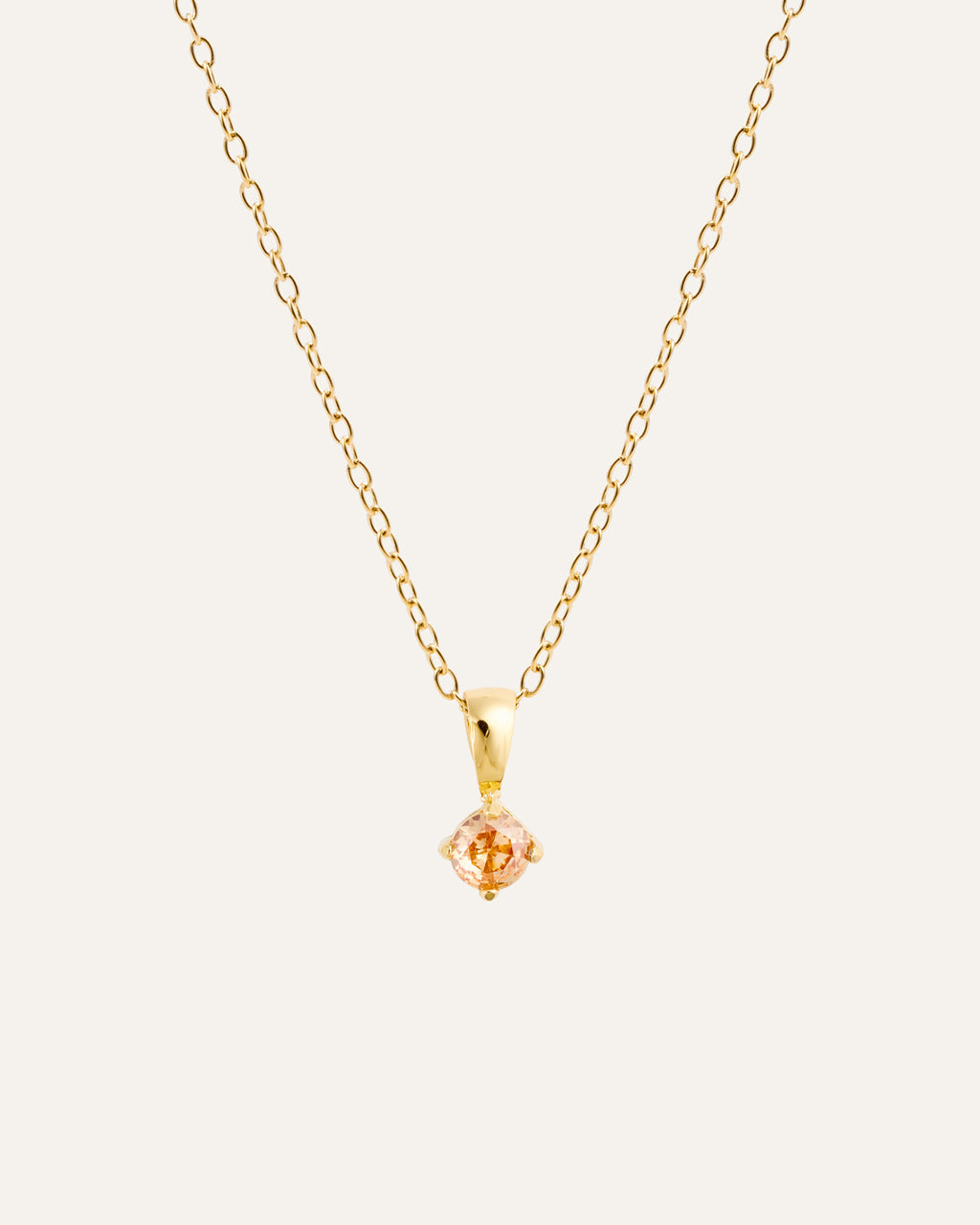Jolie Champagne Necklace