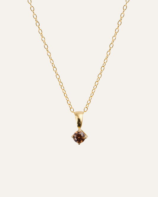 Jolie Coffee Necklace