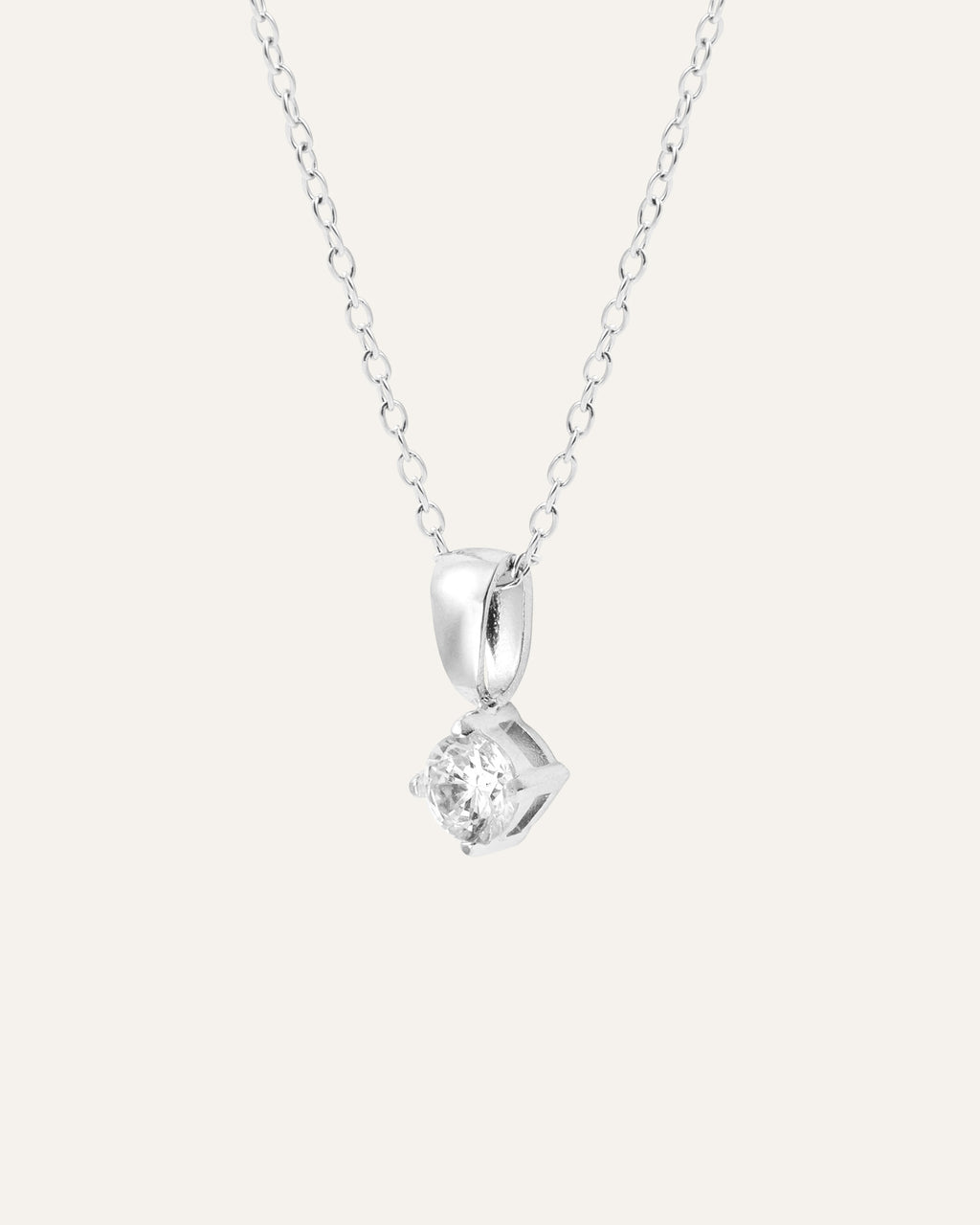 Jolie White Necklace