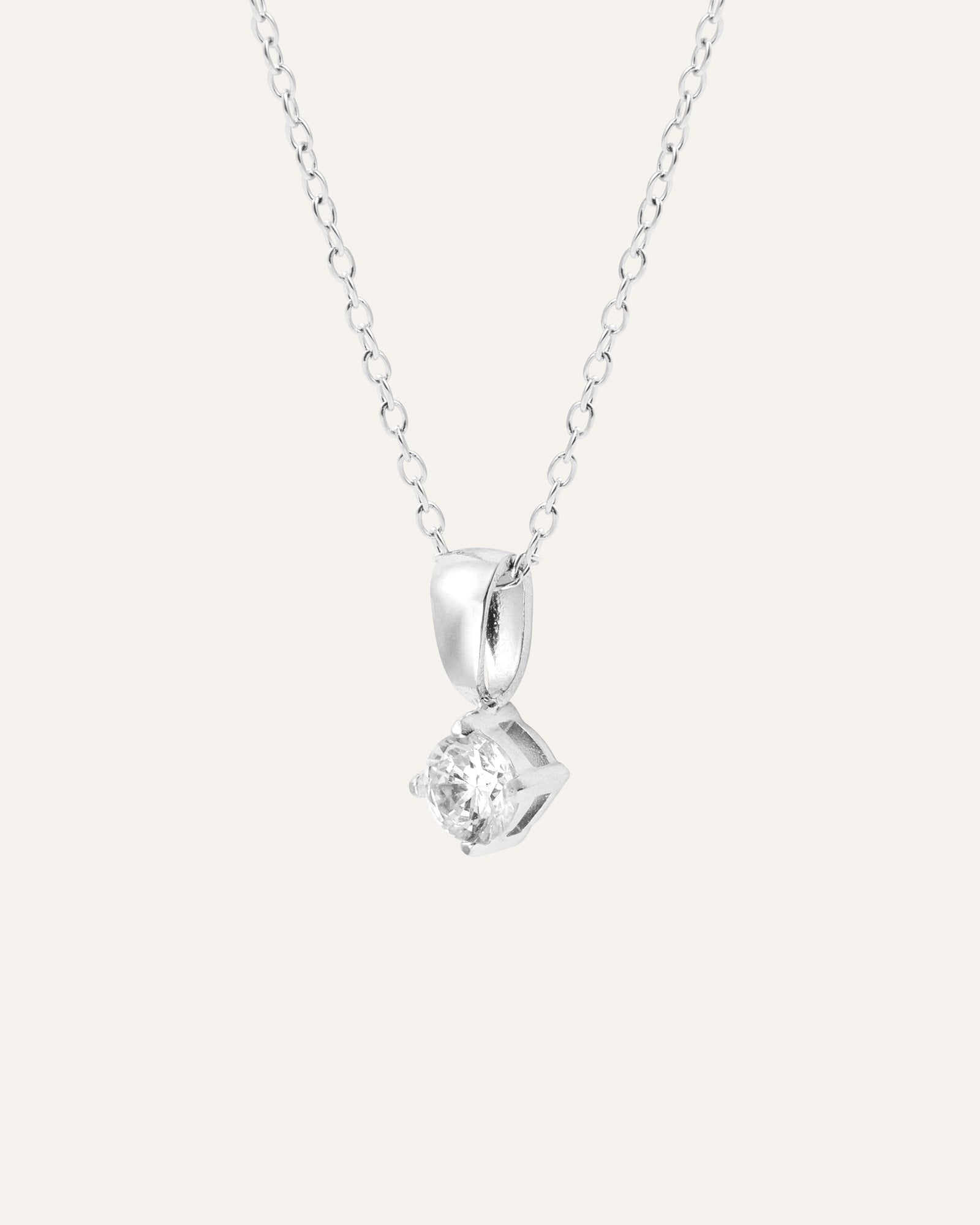 Jolie White Necklace