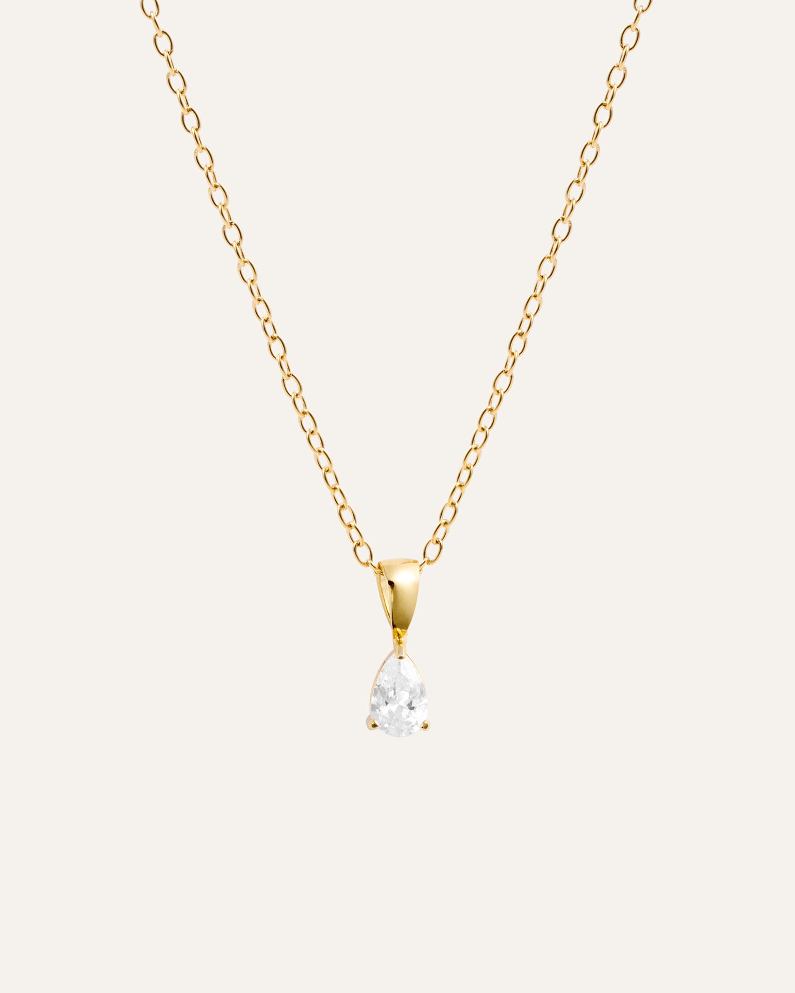 Belle White Necklace
