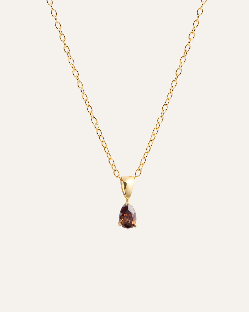 Belle Coffee Necklace