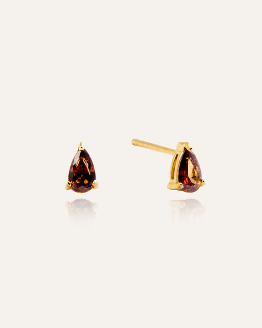 Belle Coffee Small Studs