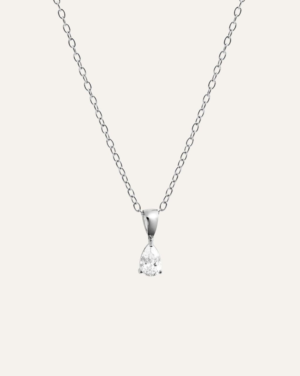 Belle White Necklace