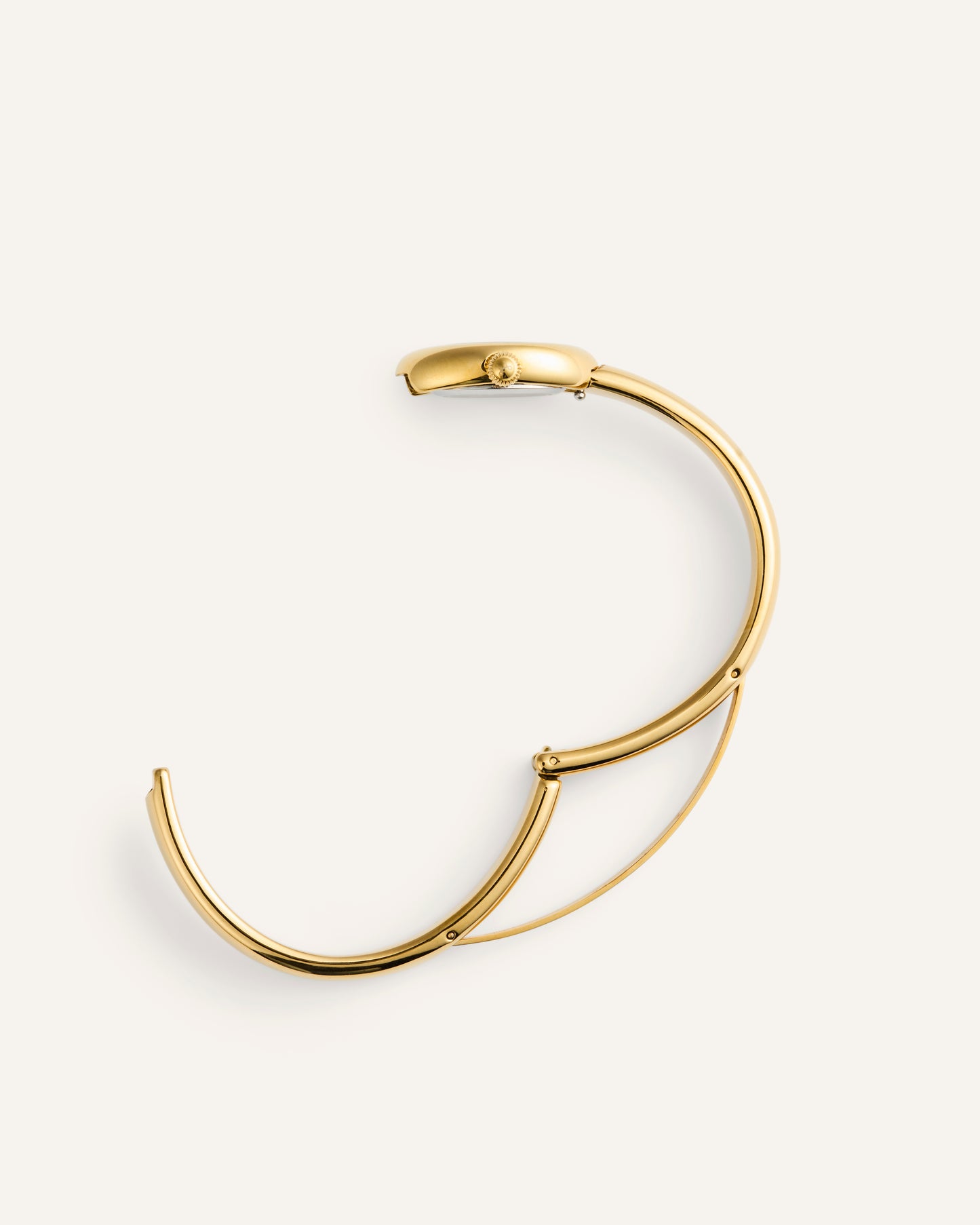 Strap Belle Oval Petite Gold Small Bangle + sprint