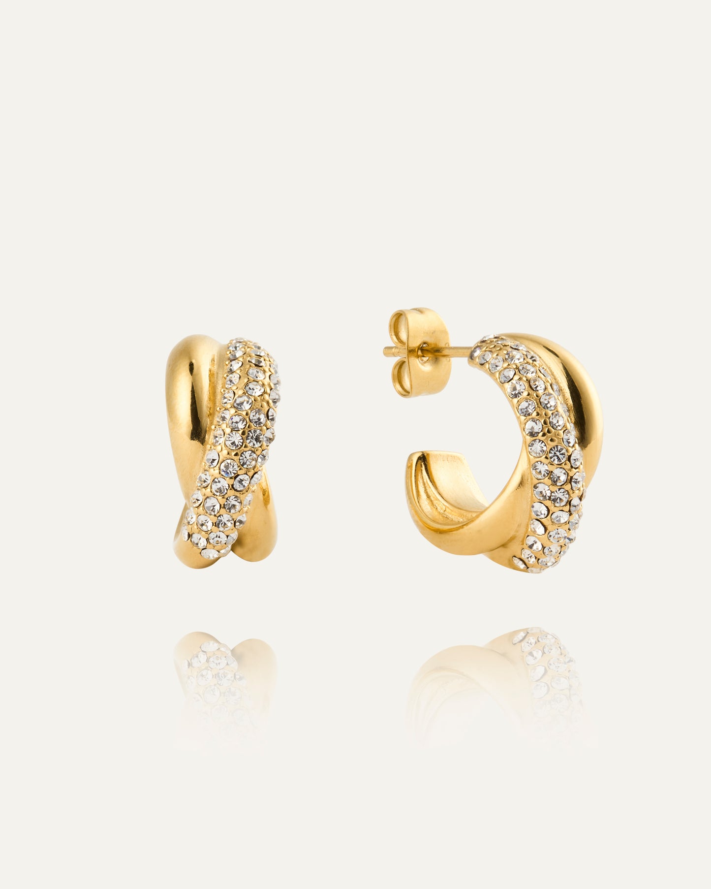 Aurora Gold Hoops