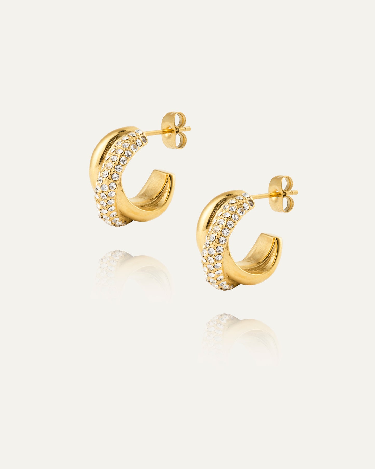 Aurora Gold Hoops