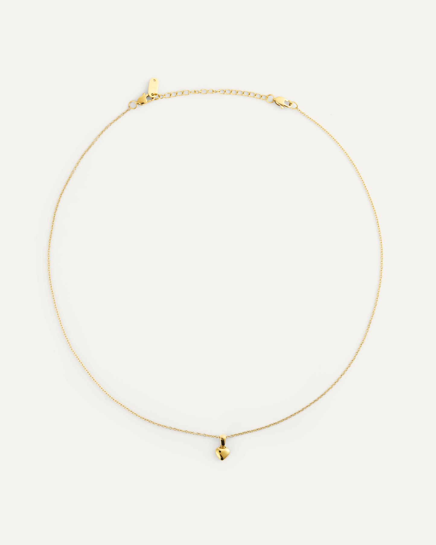 Sweetheart Gold Medium Necklace