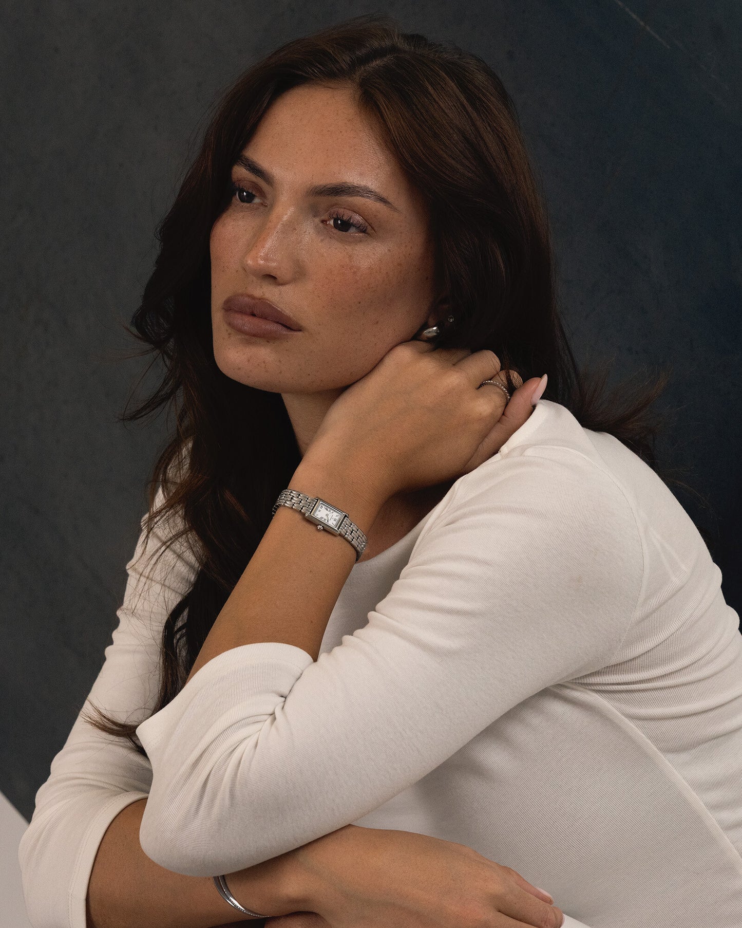 Timeless Vintage Petite Steel Watch