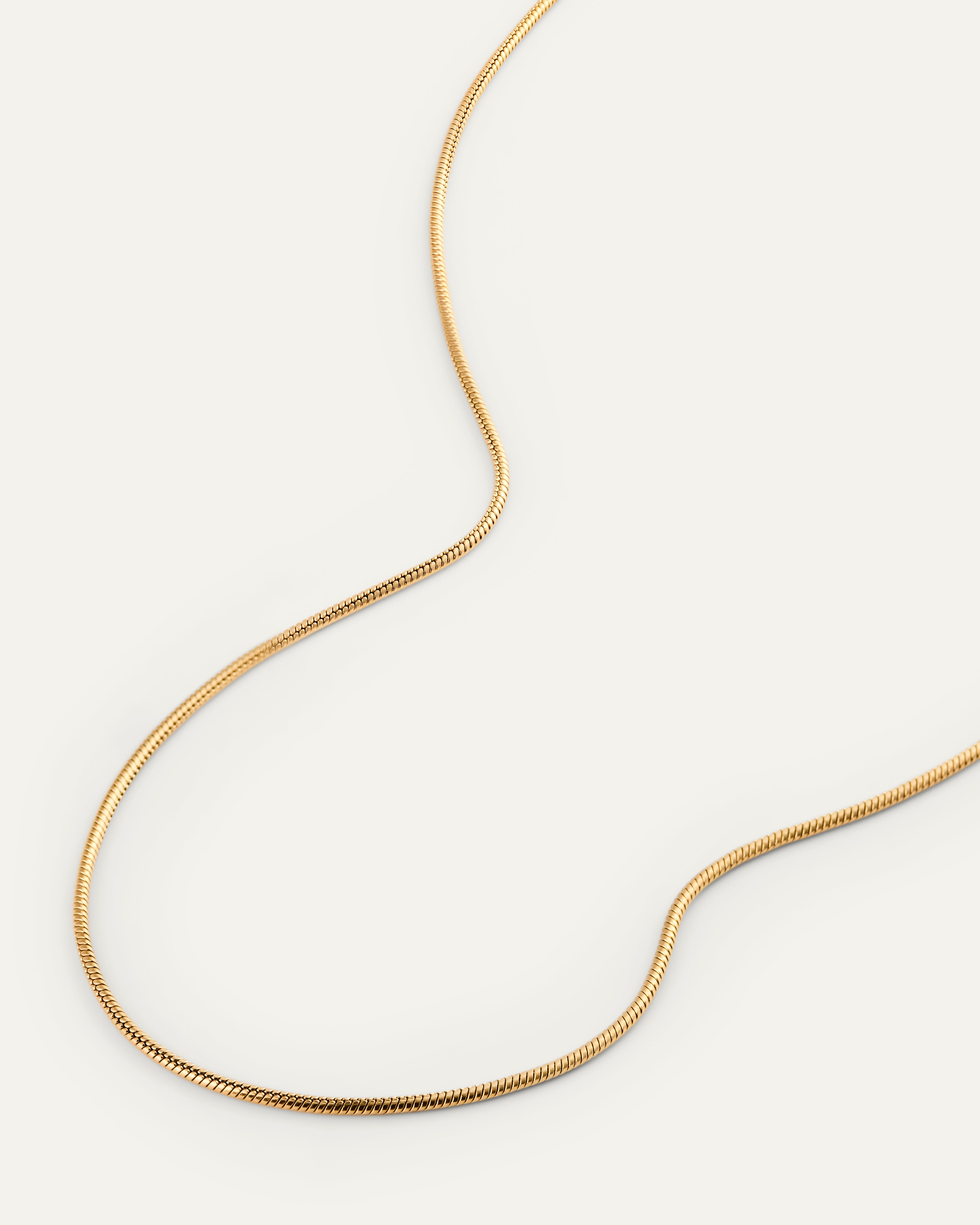 Schlangenkette Gold