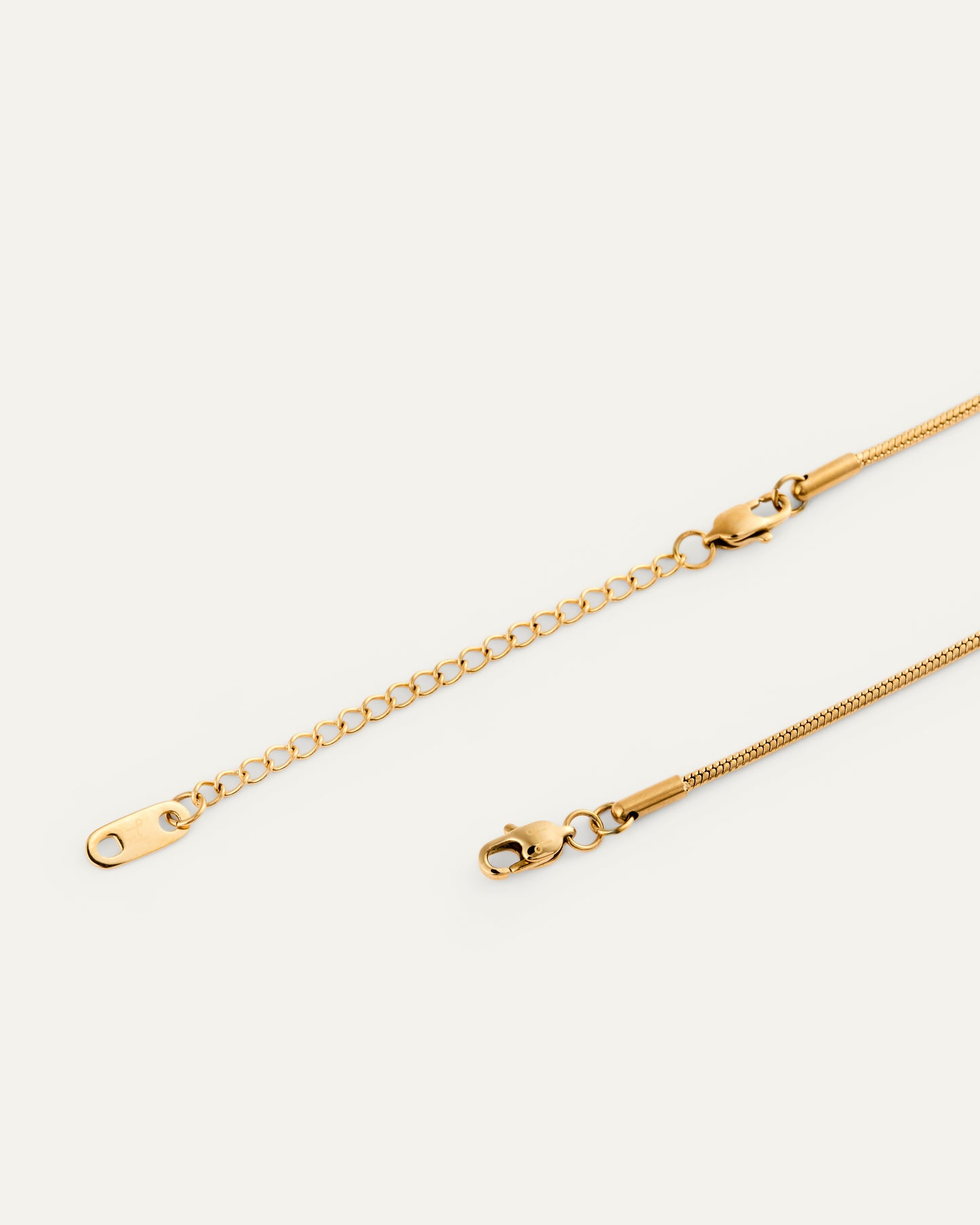 Snake chain necklace gold