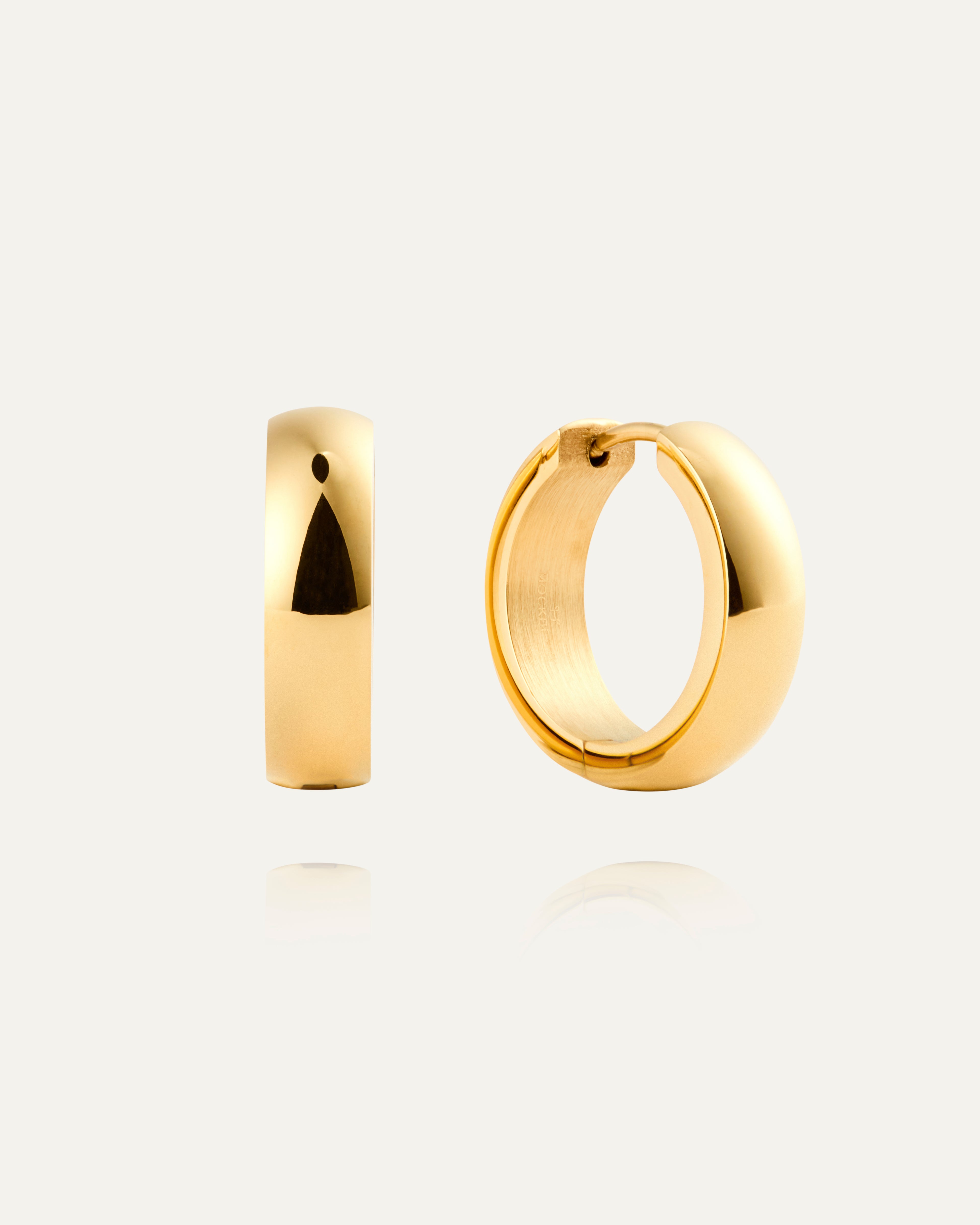 Chunky Gold Creolen