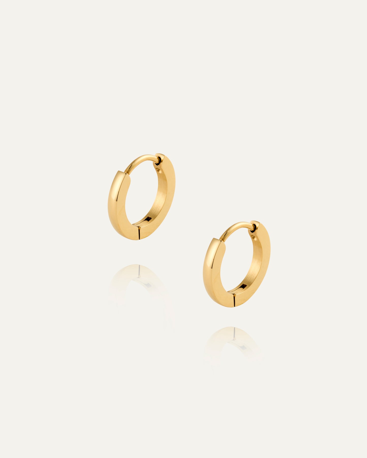 Classic Gold Hoops Small